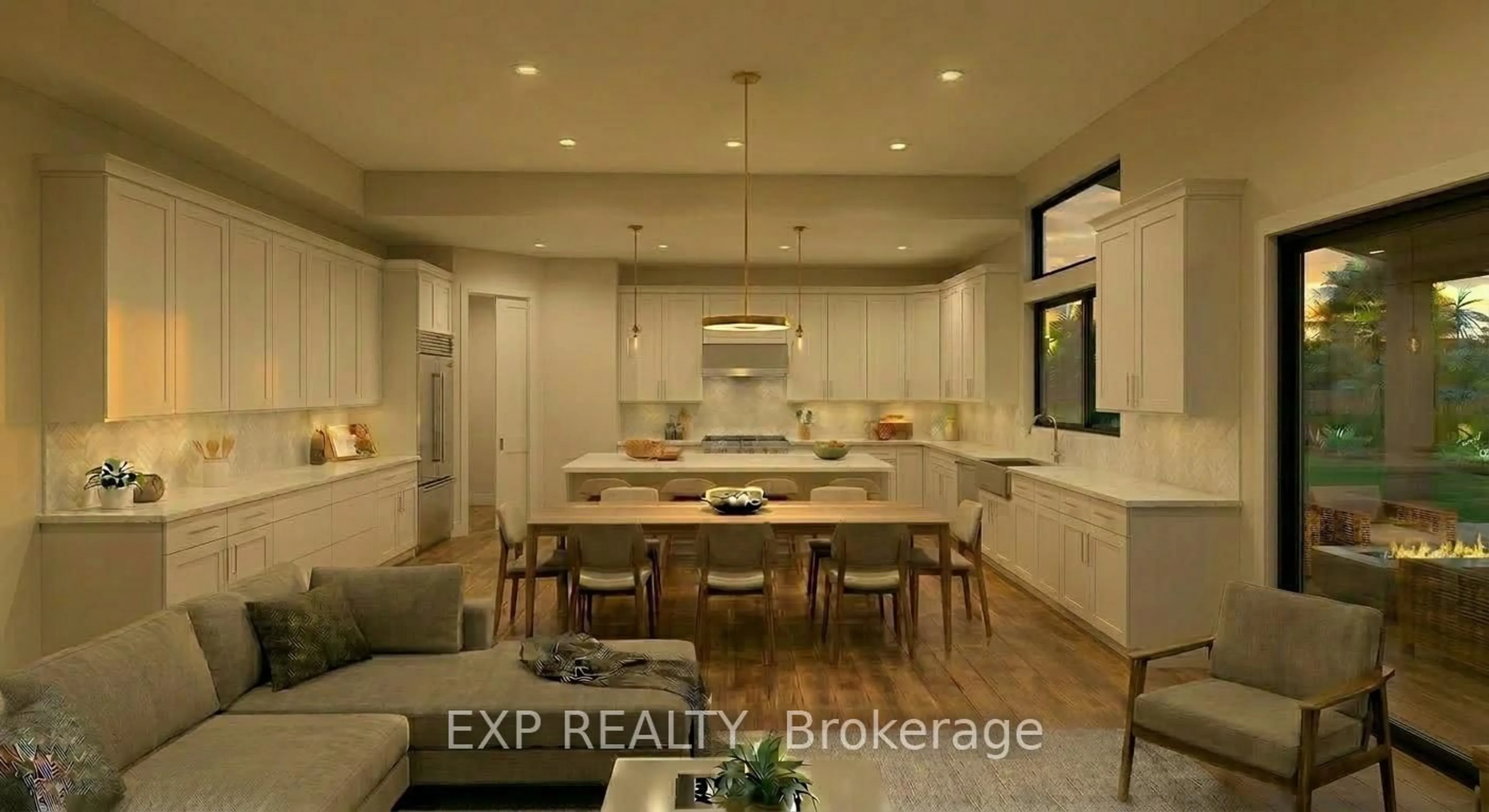 Open concept kitchen, unknown for Lot 2 Sunningdale Crt, London North Ontario N6G 3Z7