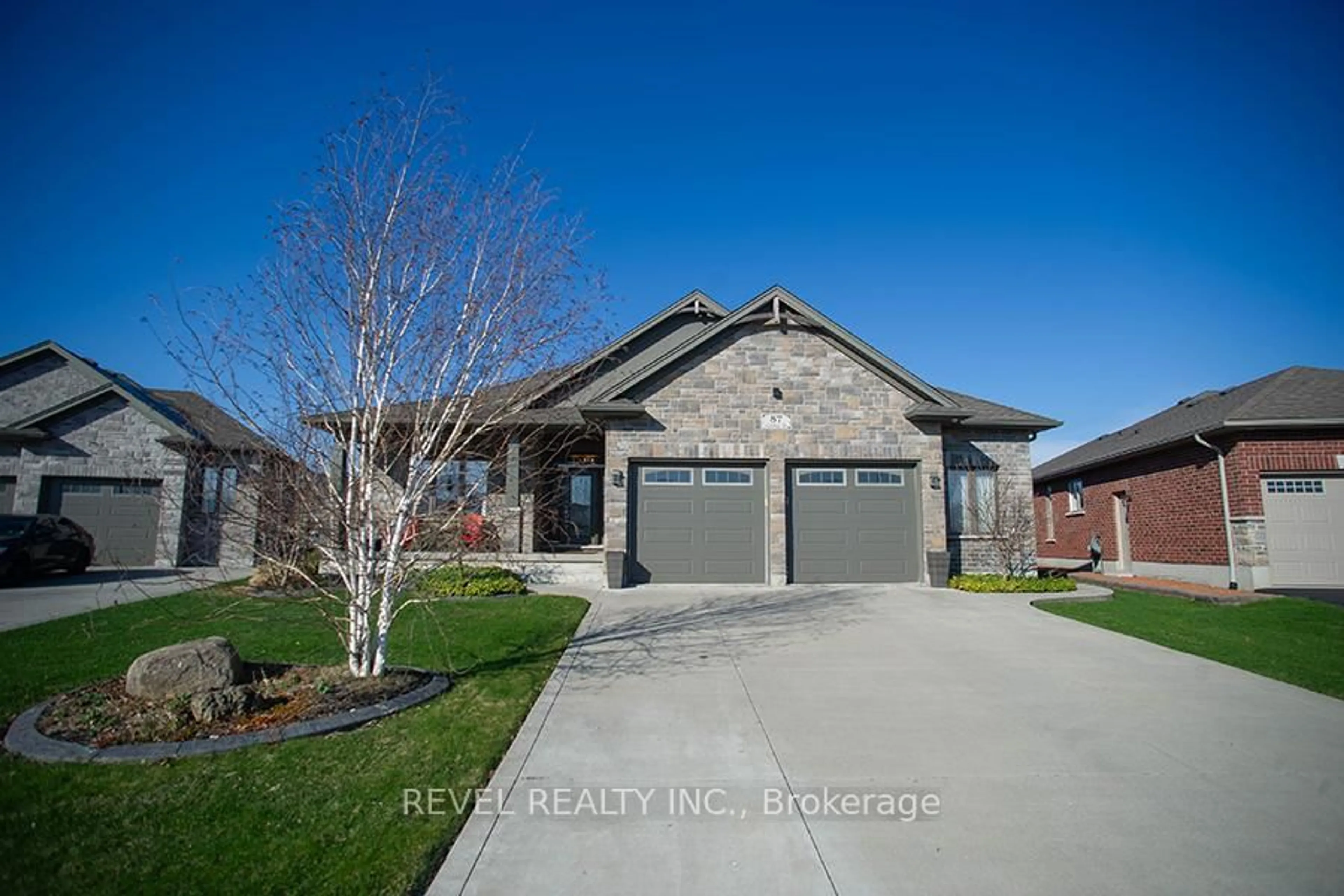 Home with brick exterior material, street for 87 Allandale Cres, Norfolk Ontario N3Y 0B4