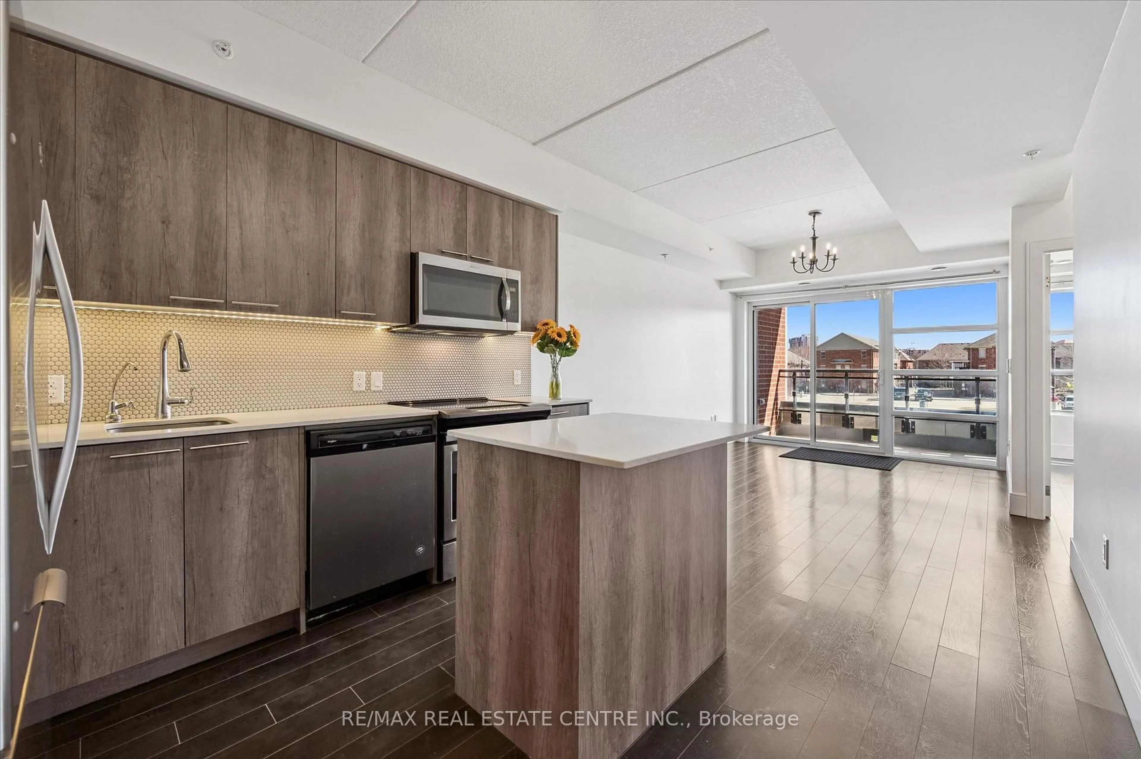 Open concept kitchen, unknown for 15 Prince Albert Blvd #203, Kitchener Ontario N2H 0C2