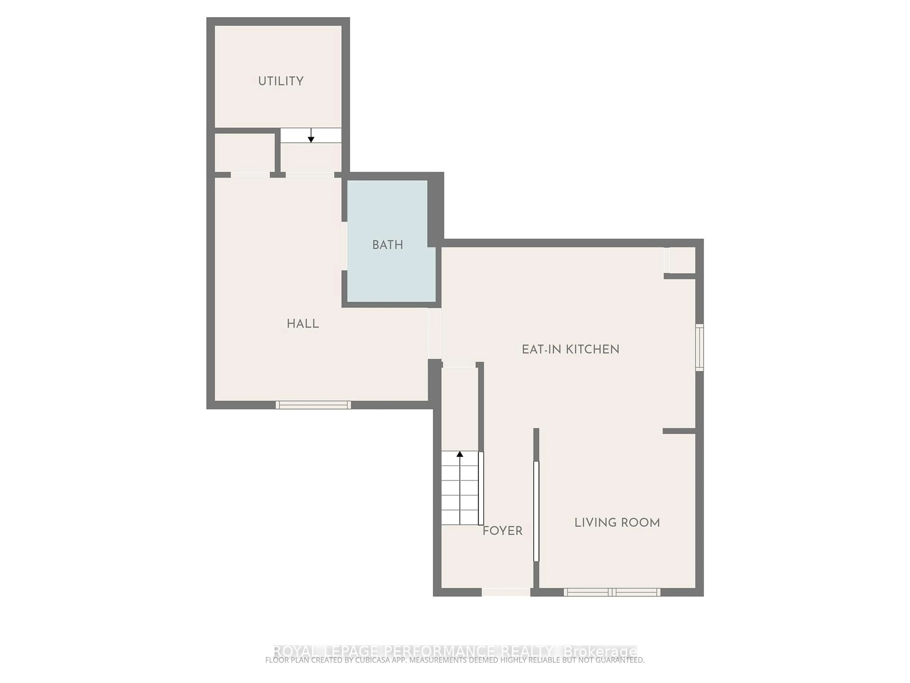 Floor plan for 415-417 Higginson St, Hawkesbury Ontario K6A 1G8