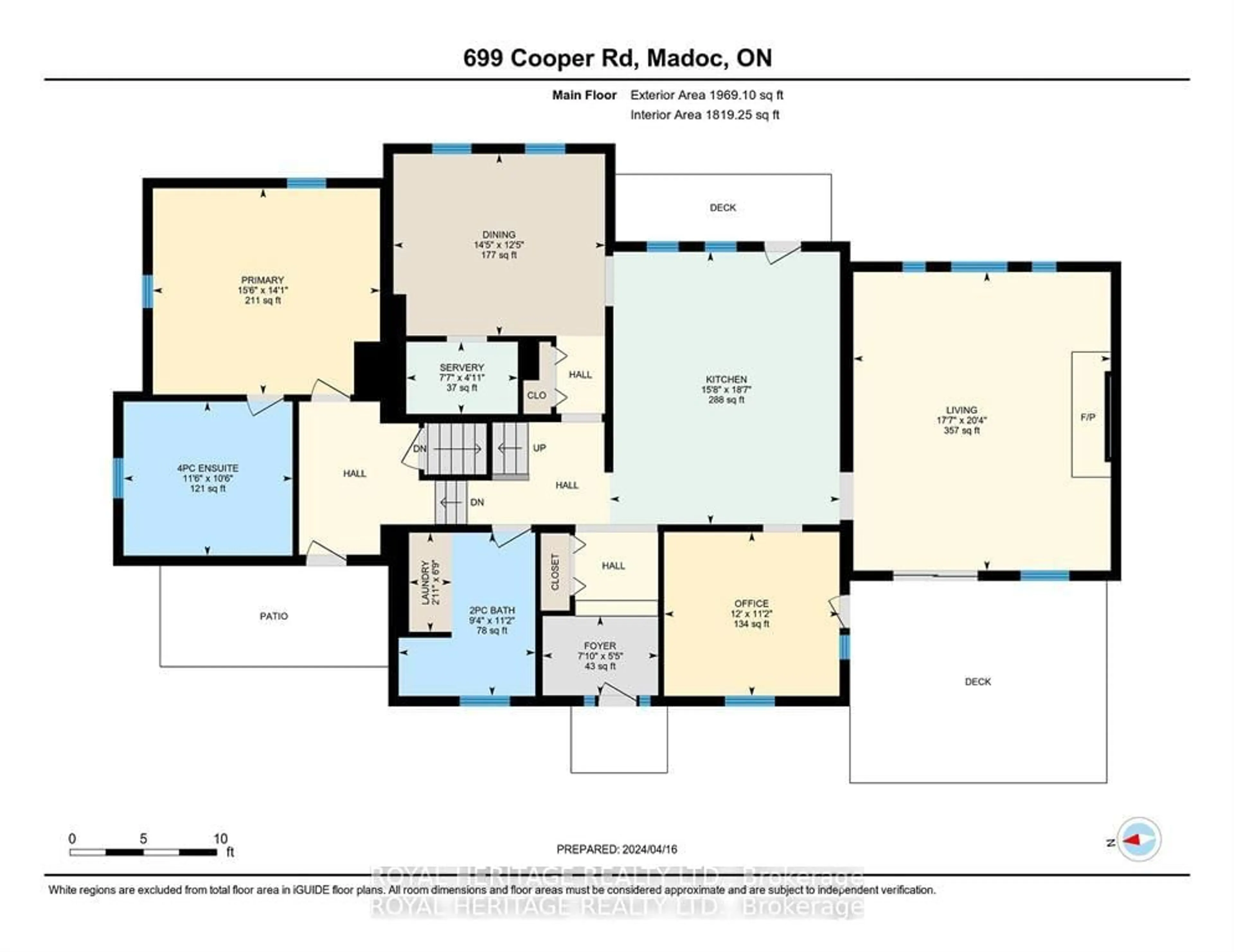 Floor plan for 699 Cooper Rd, Madoc Ontario K0K 2K0