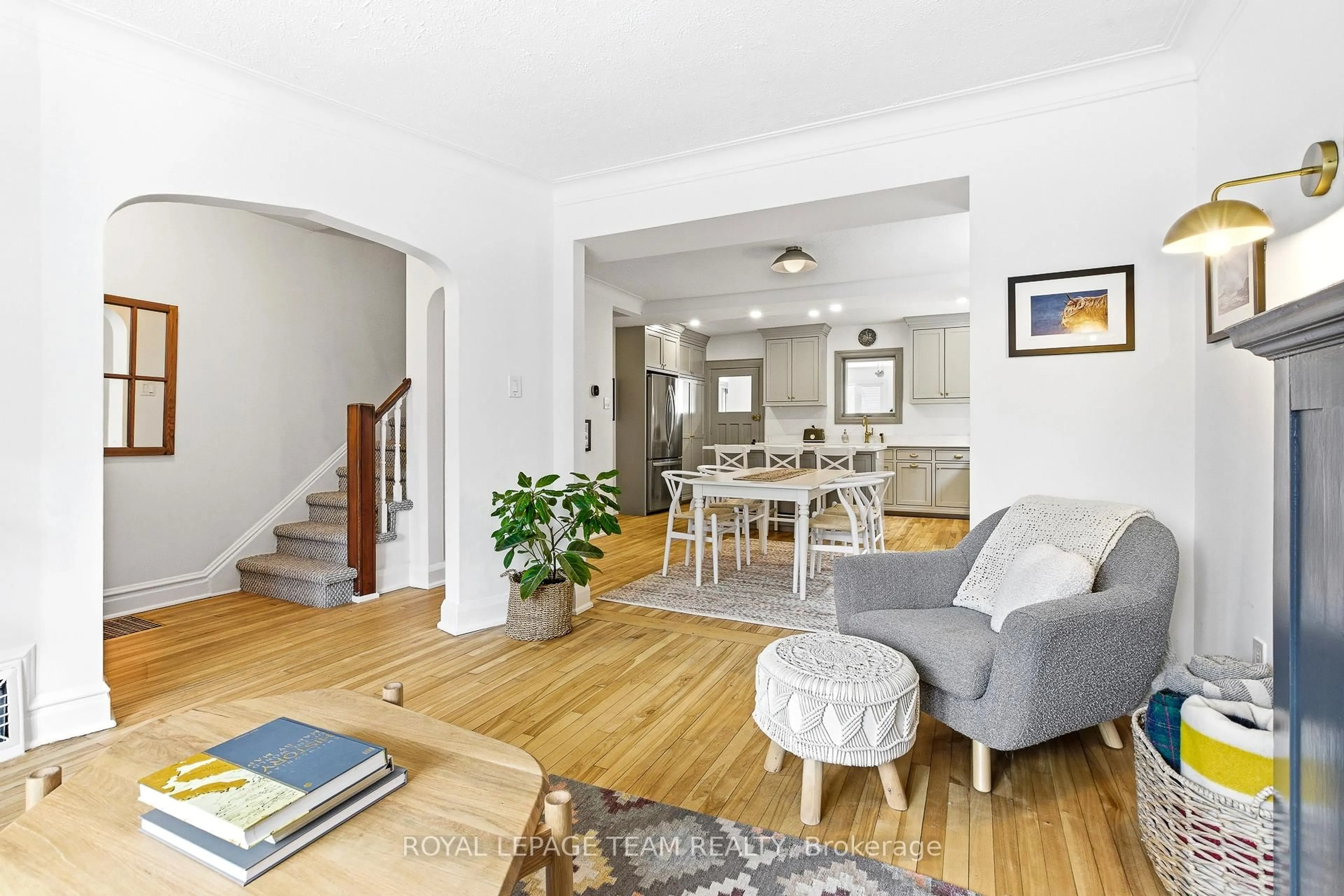 Living room with furniture, unknown for 45 Harmer Ave, Ottawa Ontario K1Y 0T5