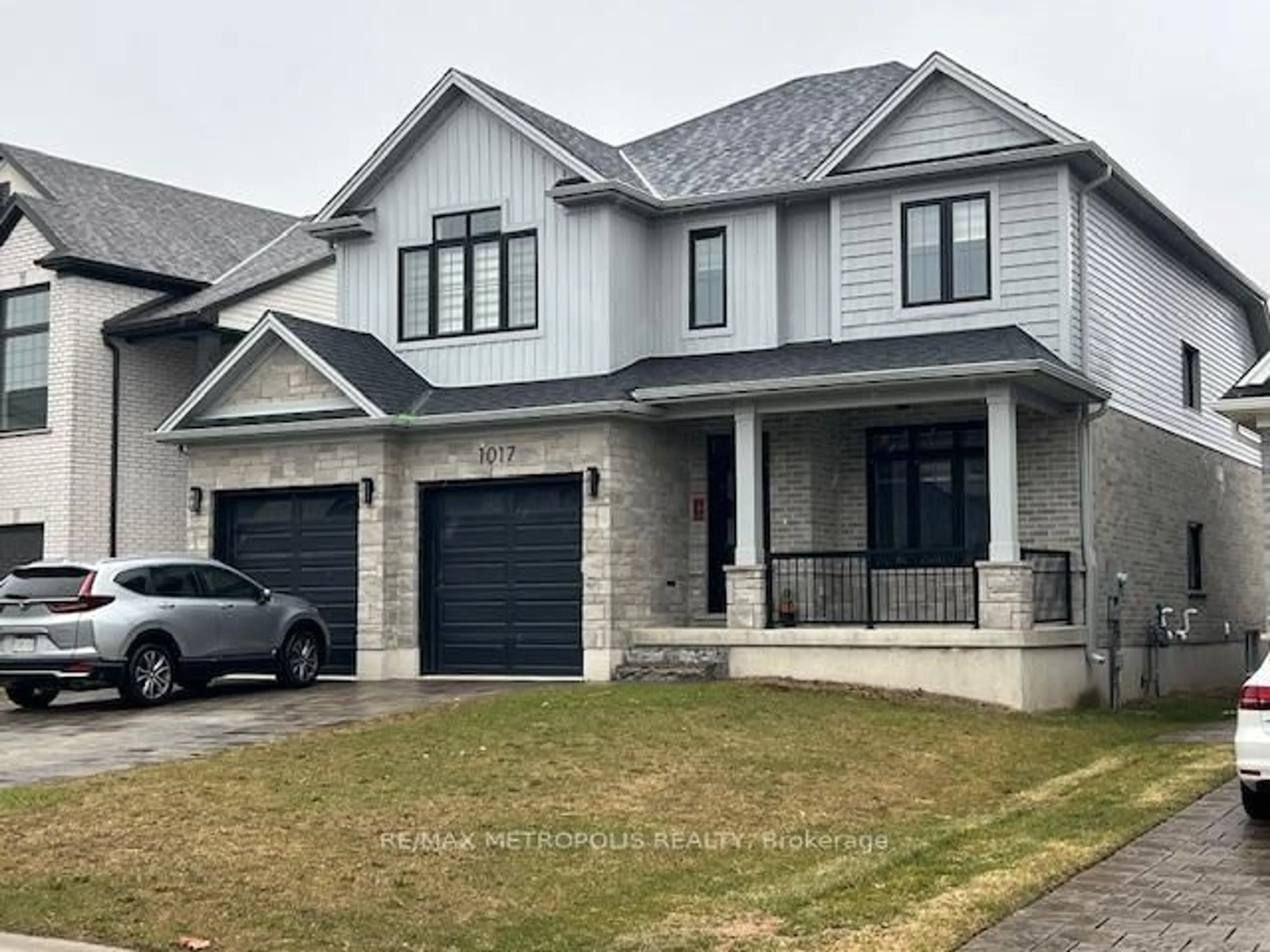 Home with brick exterior material, street for 1017 Riverbend Rd, London South Ontario N6K 0J1