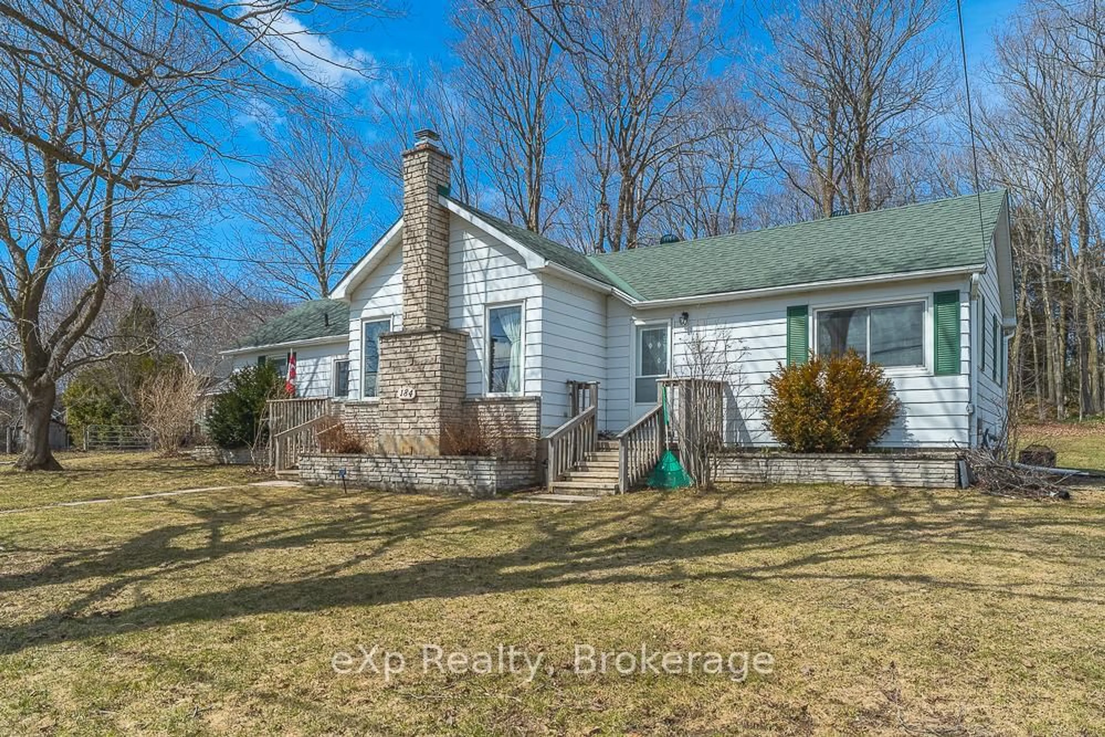 A pic from outside/outdoor area/front of a property/back of a property/a pic from drone, unknown for 184 Division St, South Bruce Peninsula Ontario N0H 2T0