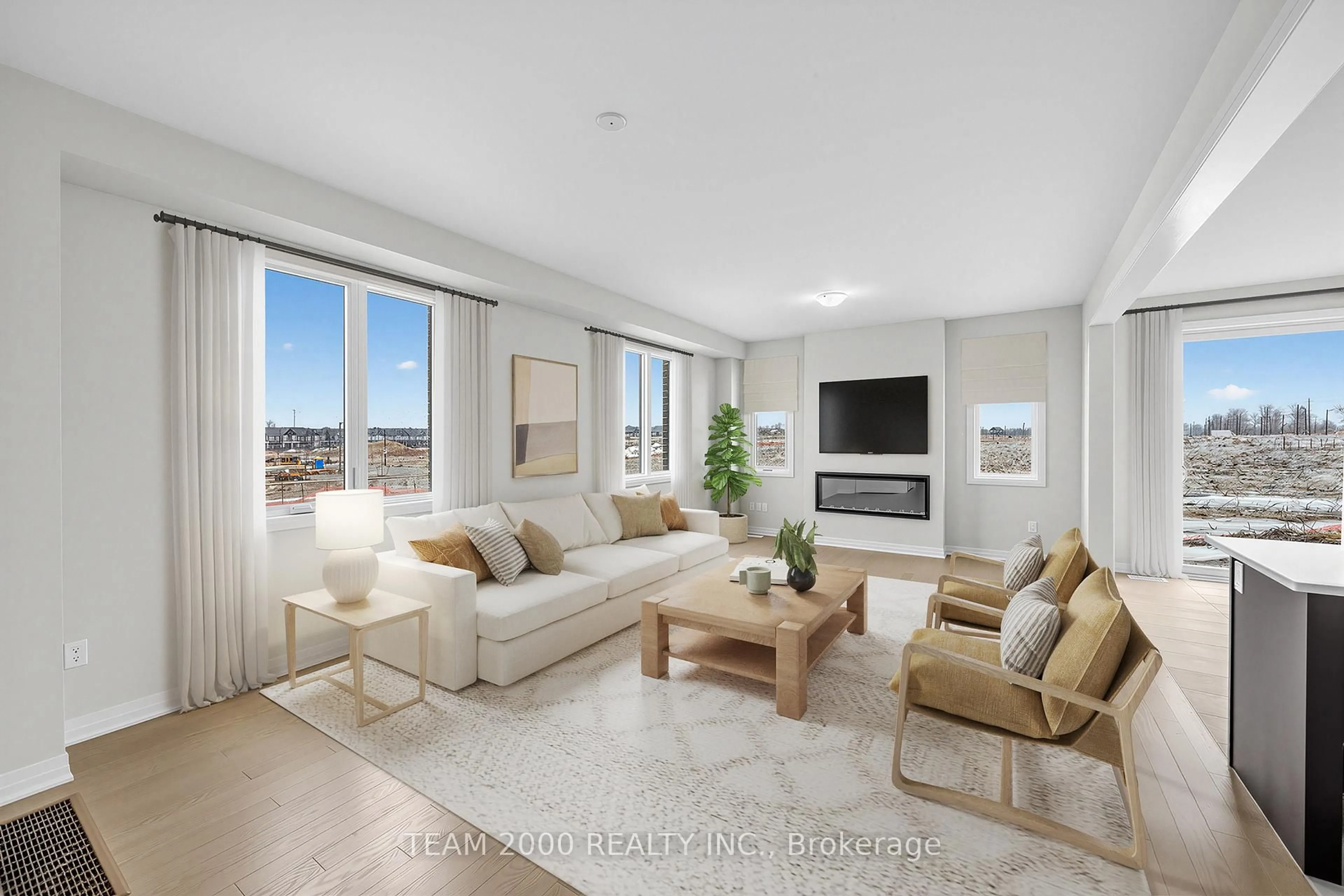 Living room with furniture, unknown for 16 Player Dr, Erin Ontario N0B 1T0