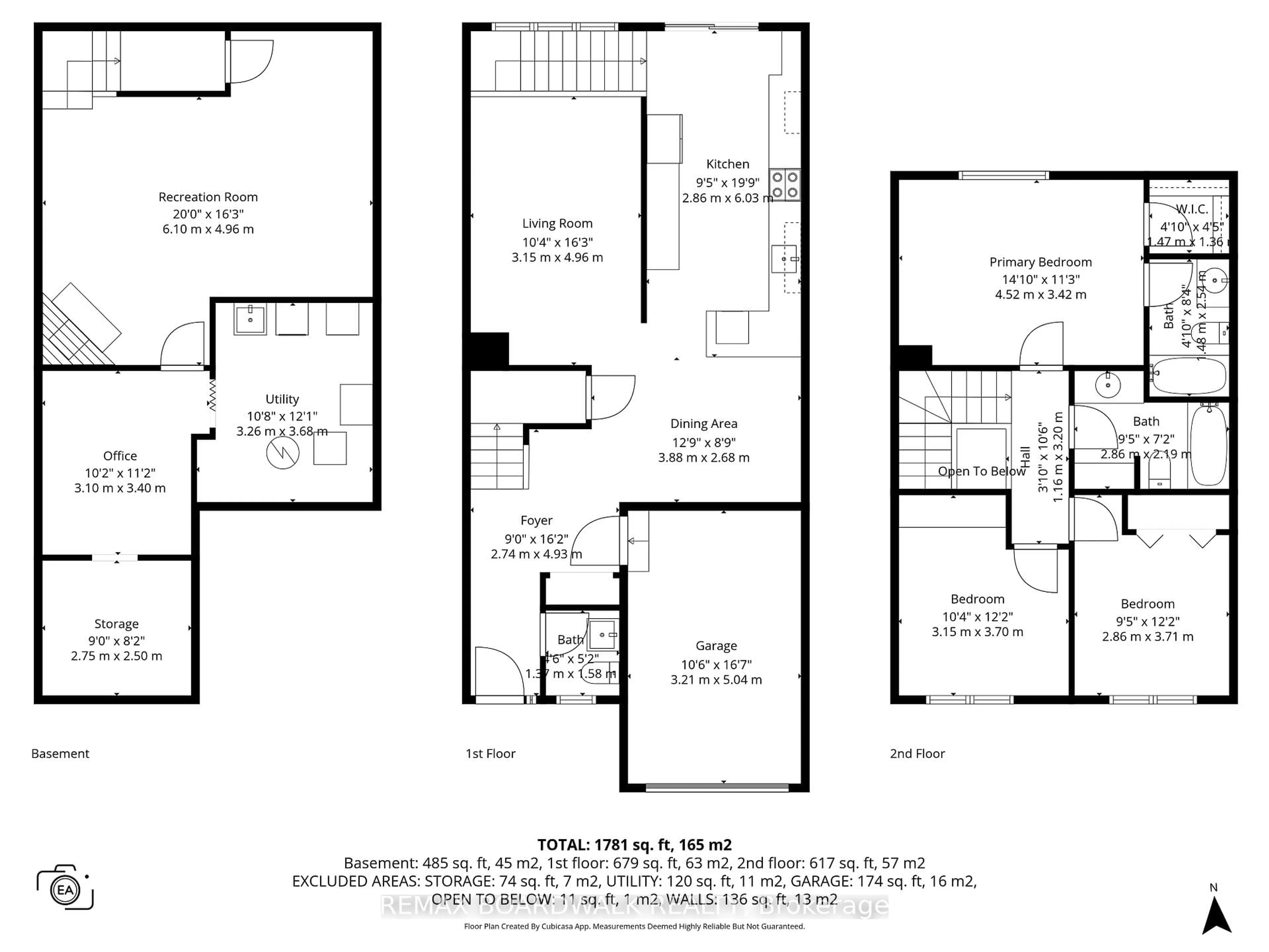 Floor plan for 567 Latour Cres, Ottawa Ontario K4A 1P3