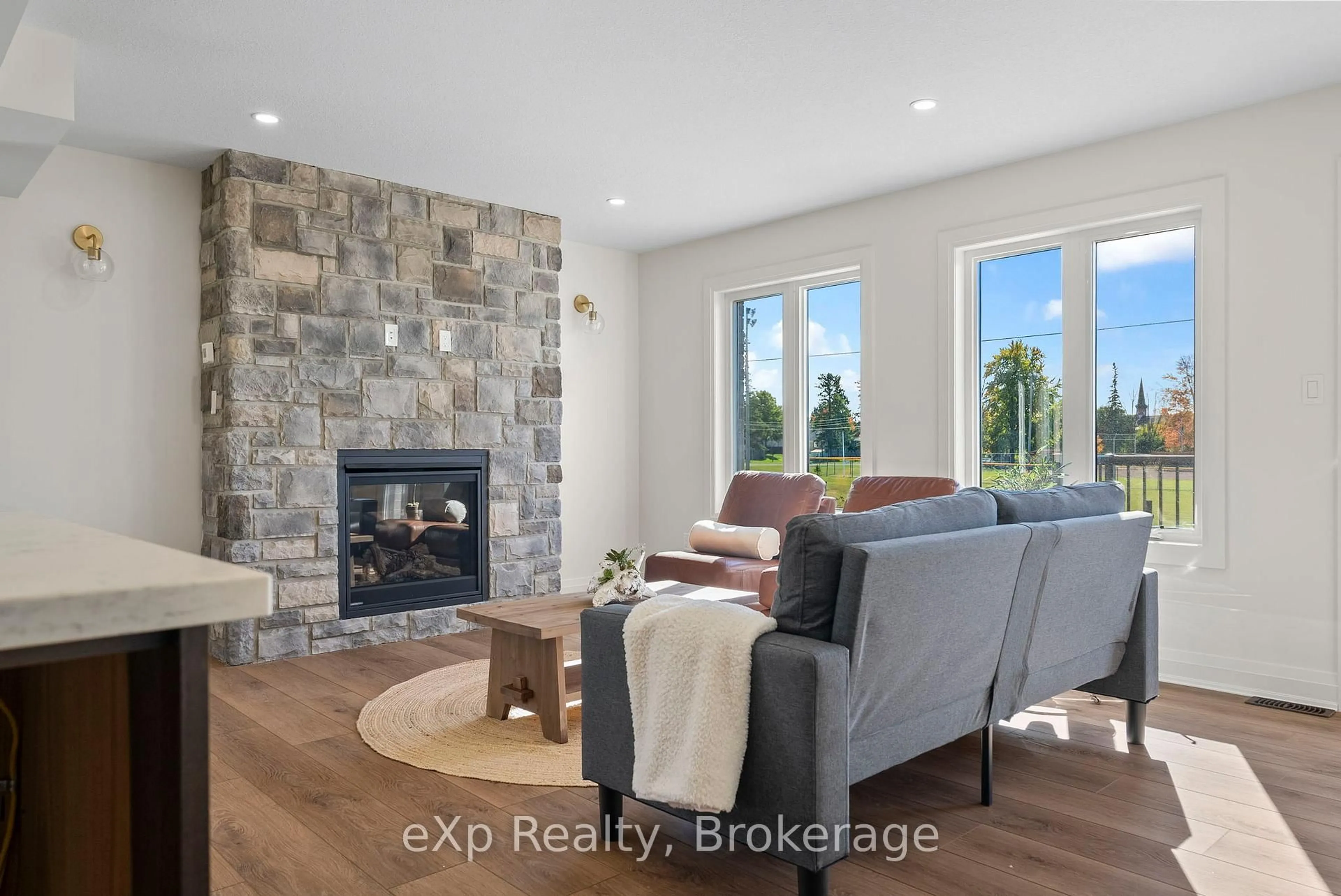 Living room with furniture, unknown for 544 Newfoundland St, Wellington North Ontario N0G 2L2