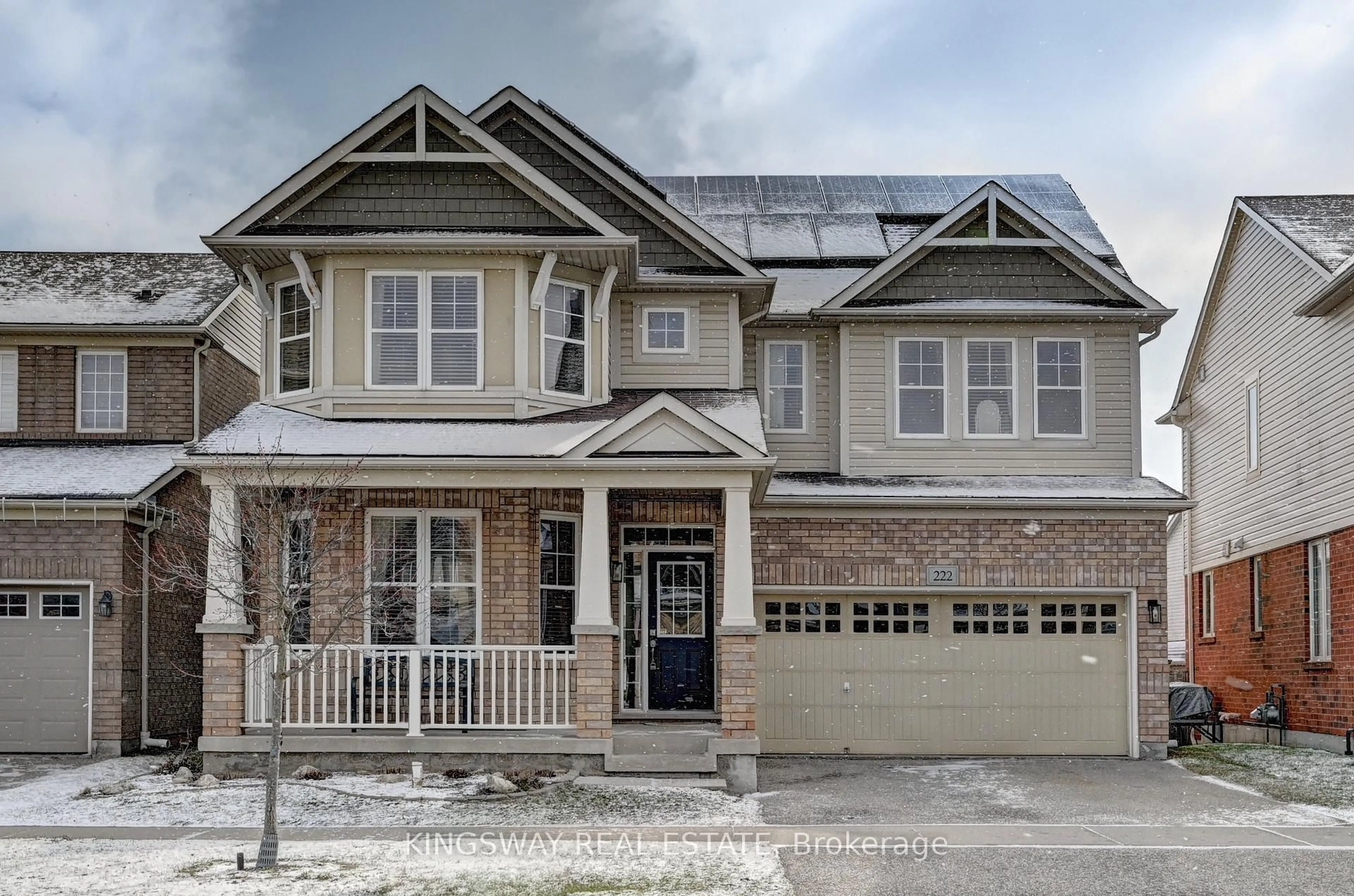 Home with brick exterior material, street for 222 Baldwin Dr, Cambridge Ontario N3C 0B3