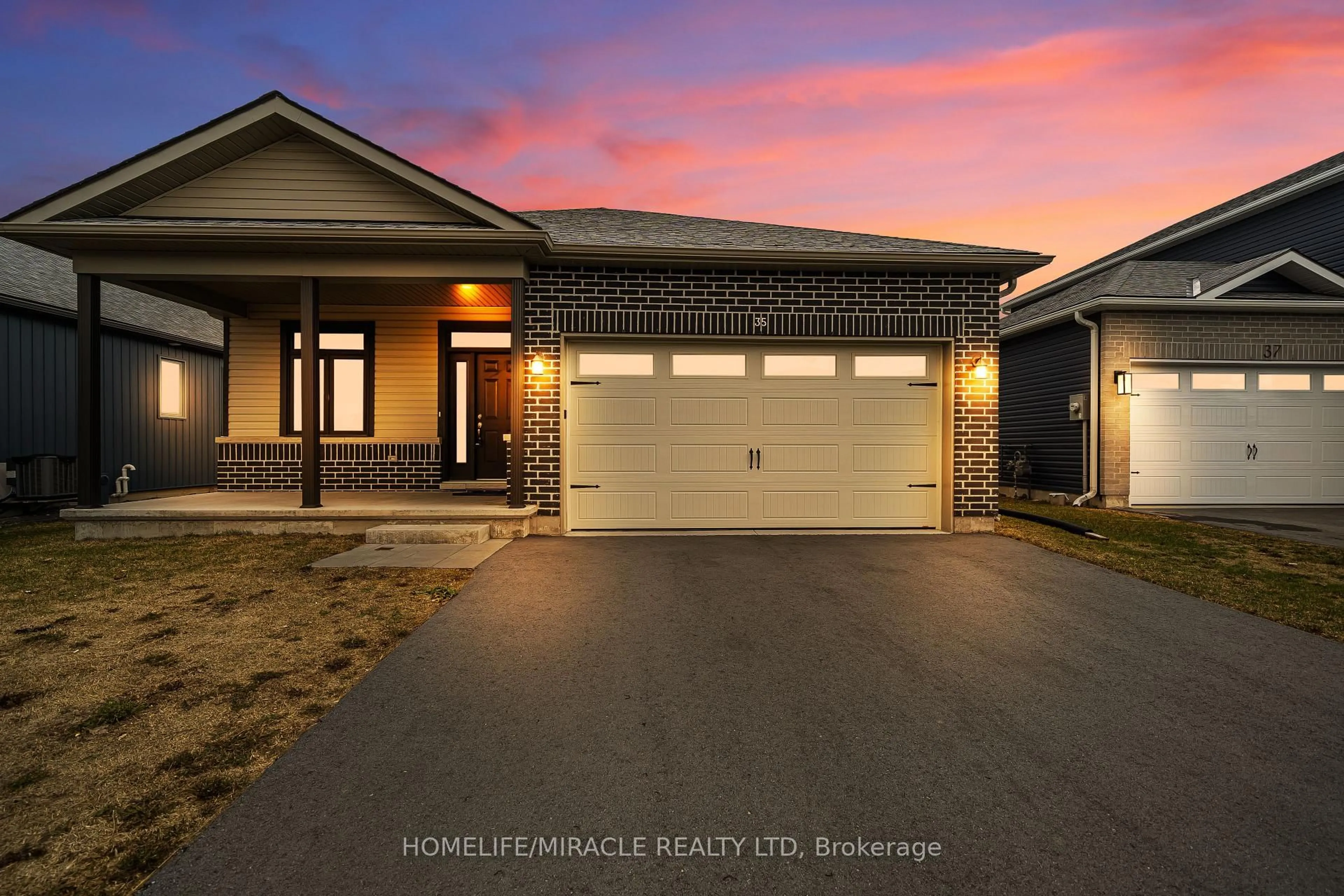 Home with brick exterior material, street for 35 Allen St, Prince Edward County Ontario K0K 2T0