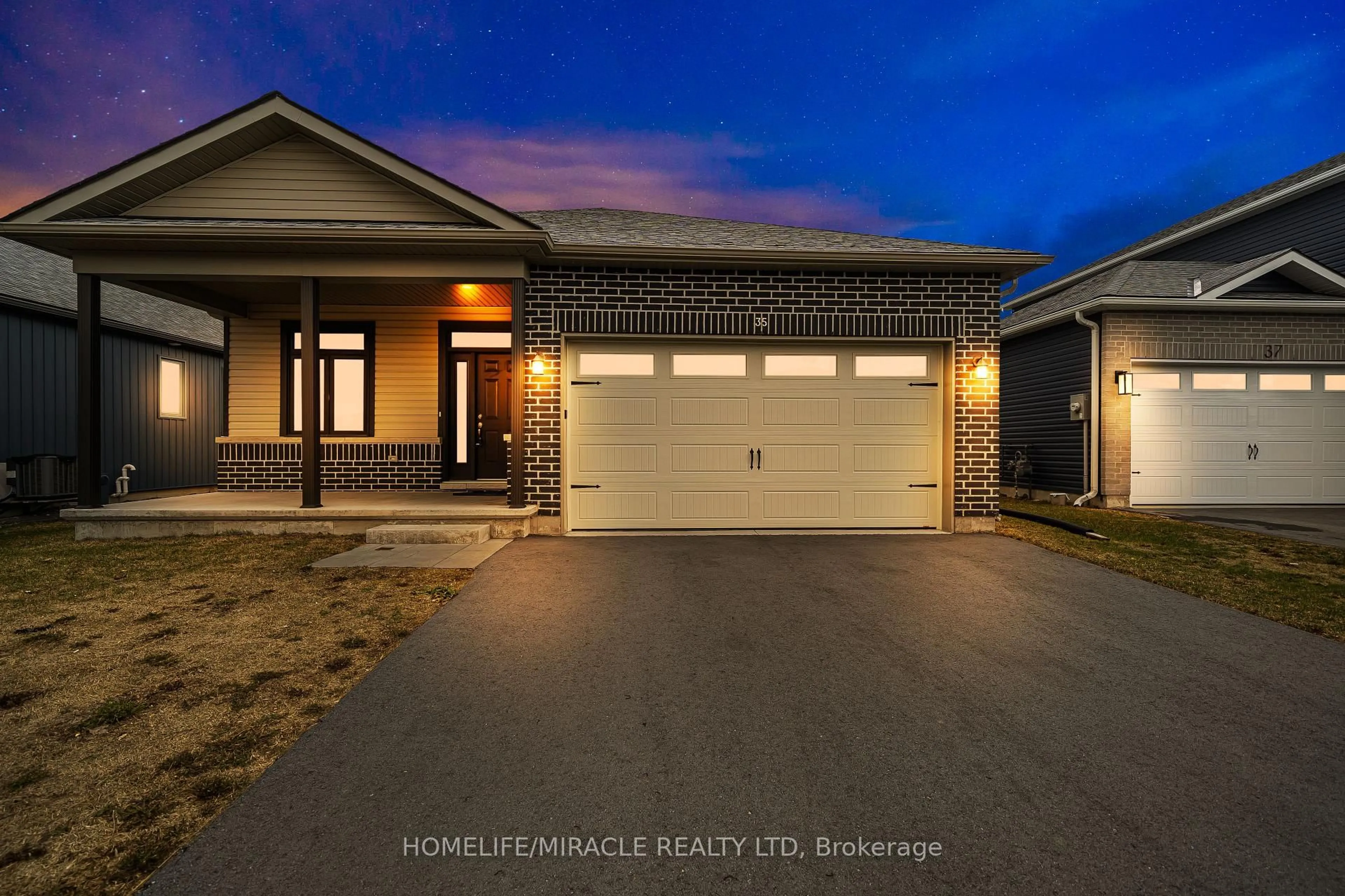 Home with brick exterior material, street for 35 Allen St, Prince Edward County Ontario K0K 2T0