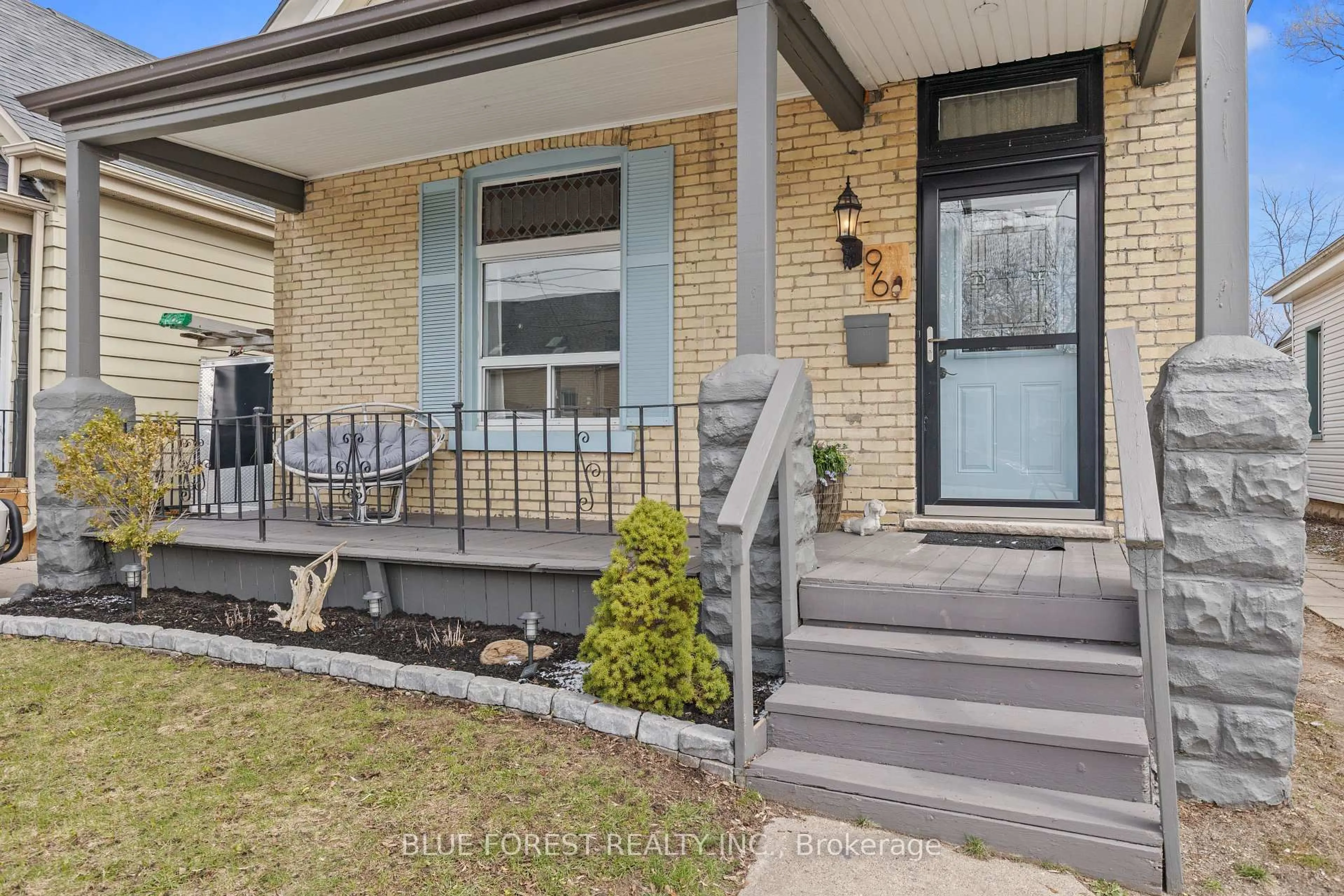 Home with brick exterior material, street for 96 Dreaney Ave, London East Ontario N5Z 1W6