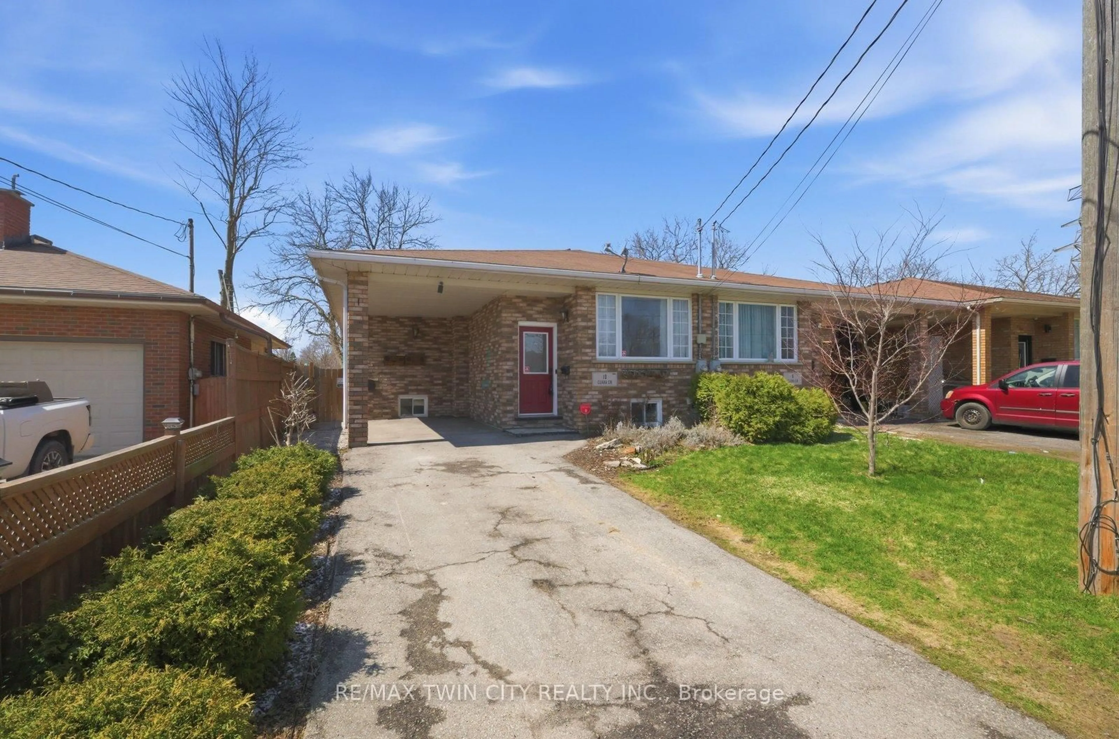 Home with brick exterior material, street for 10 Clara Cres, Brantford Ontario N3S 7C7