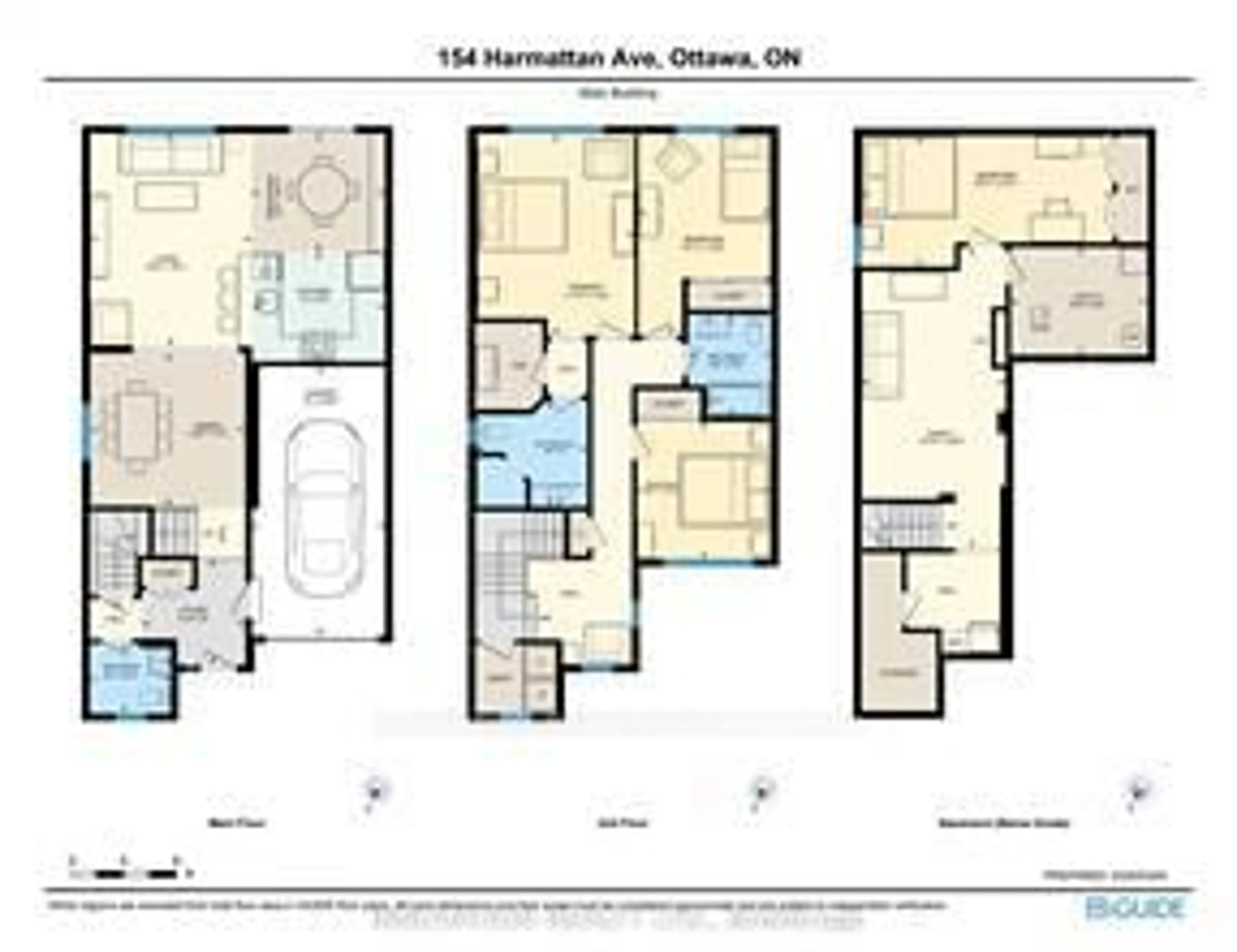 Floor plan for 154 Harmattan Ave, Ottawa Ontario K2S 0G3