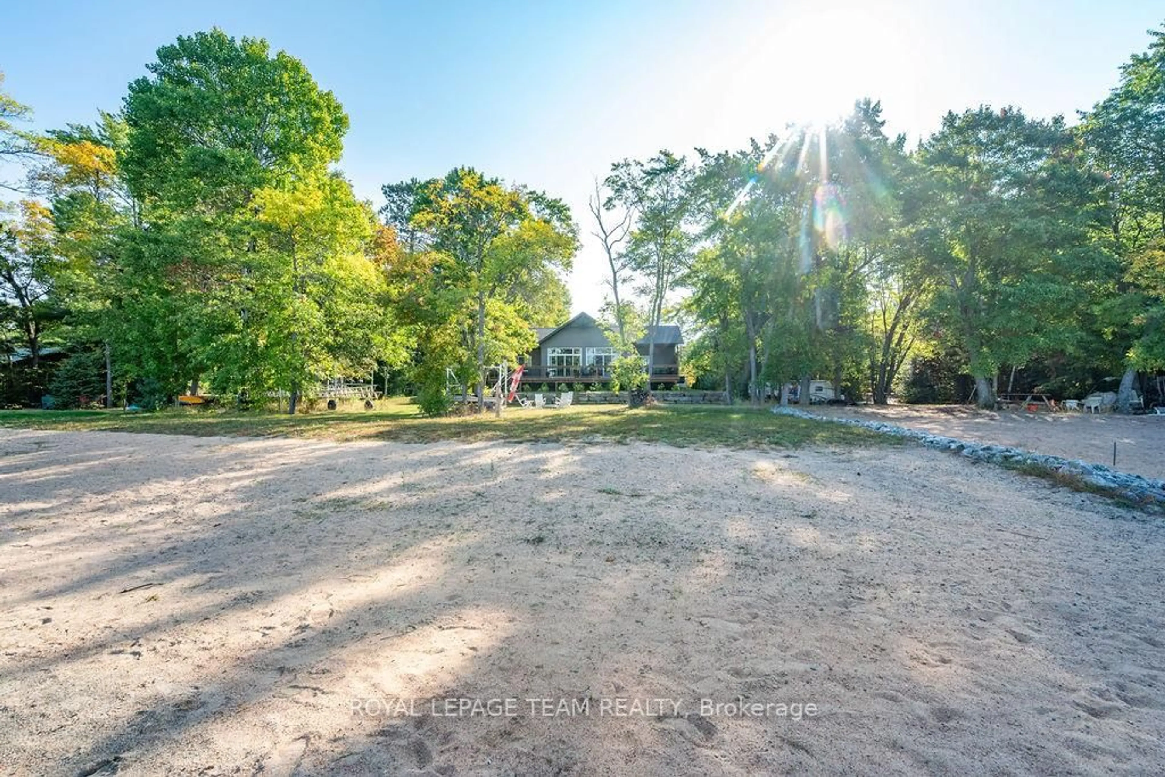 A pic from outside/outdoor area/front of a property/back of a property/a pic from drone, forest/trees view for 42153B Combermere Rd, Barry's Bay Ontario K0J 1B0