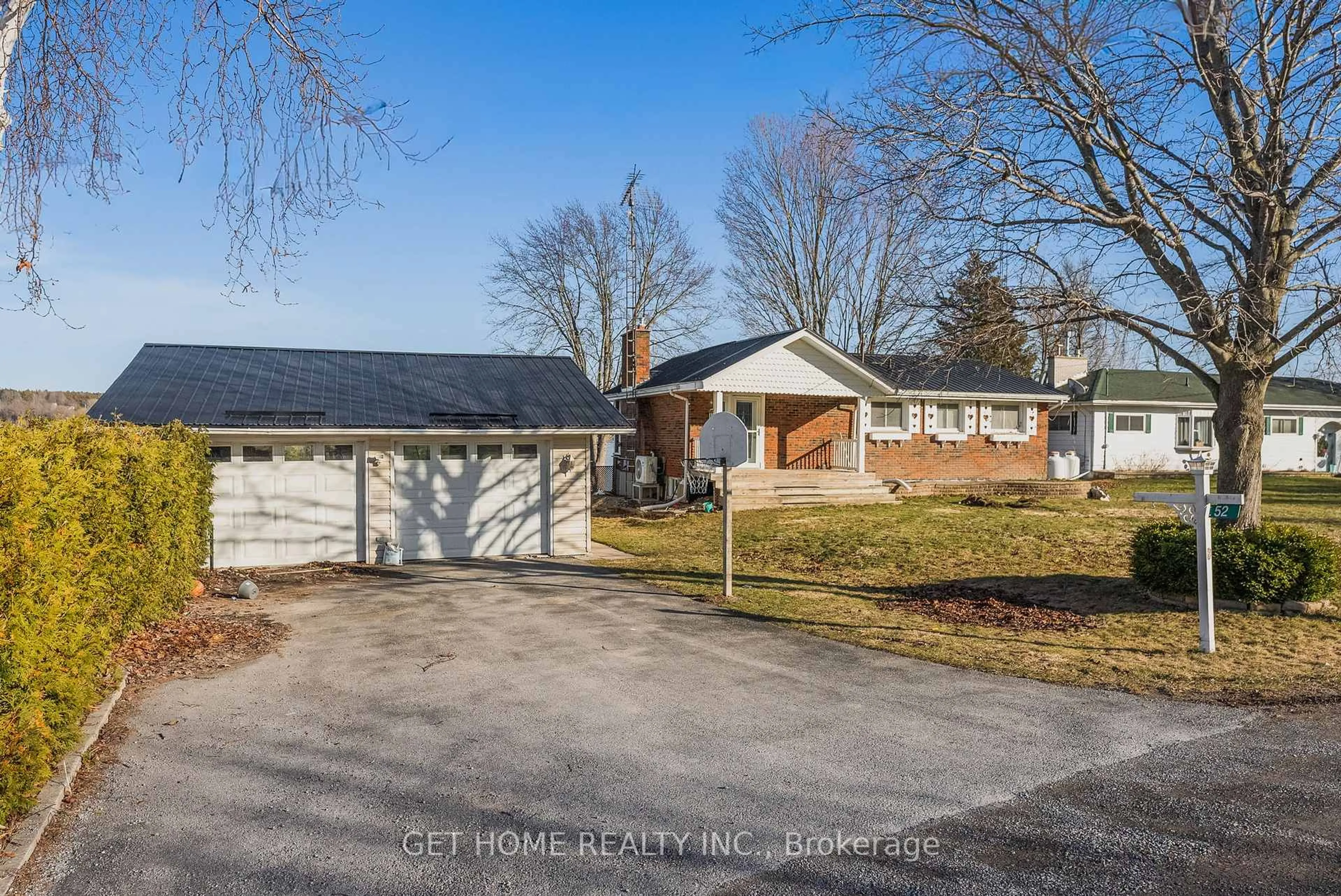 A pic from outside/outdoor area/front of a property/back of a property/a pic from drone, street for 52 Pats Lane, Prince Edward County Ontario K0K 2T0