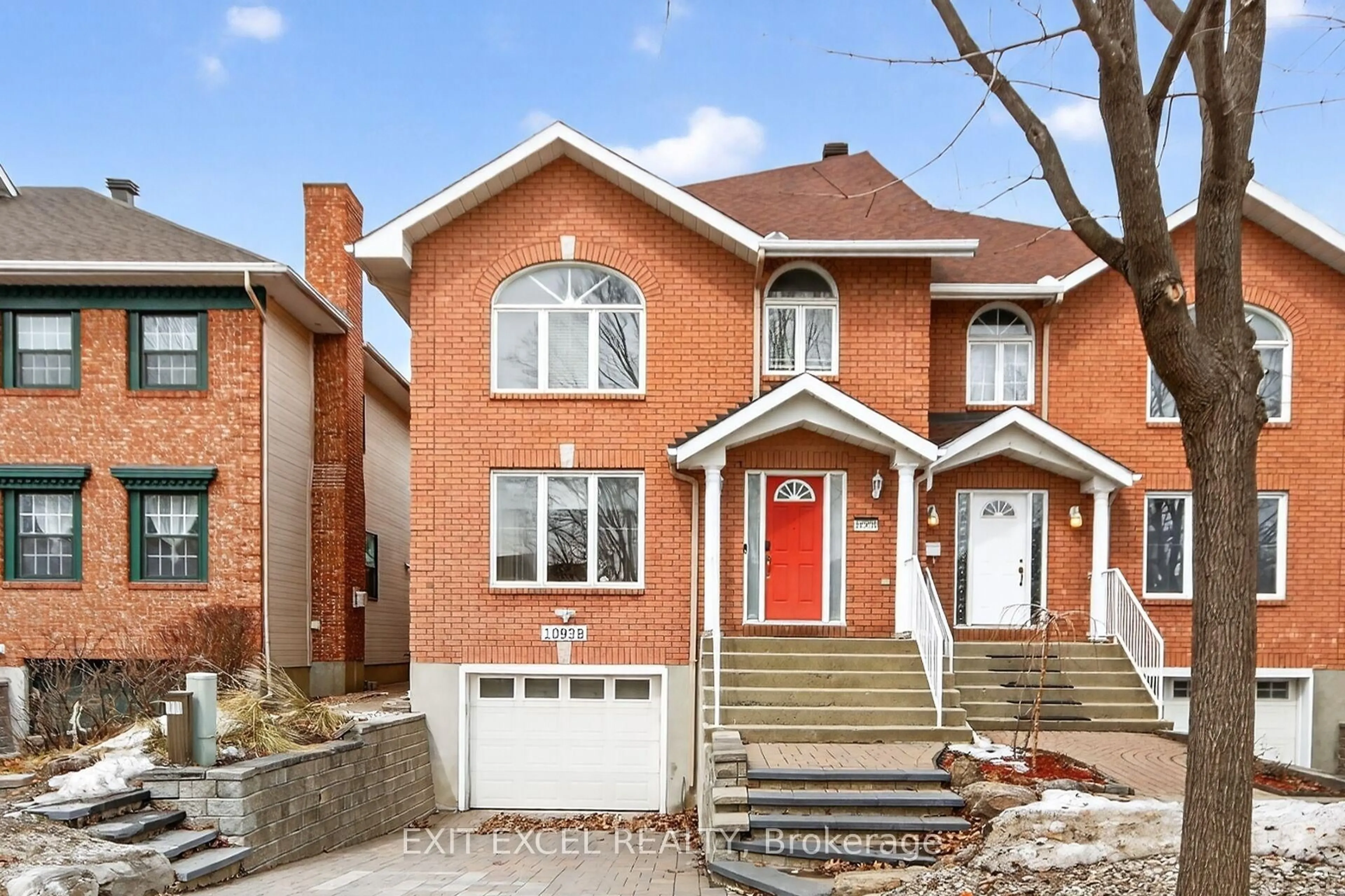 Home with brick exterior material, street for 1093-B Normandy Normandy Cres, Ottawa Ontario K2C 0L9