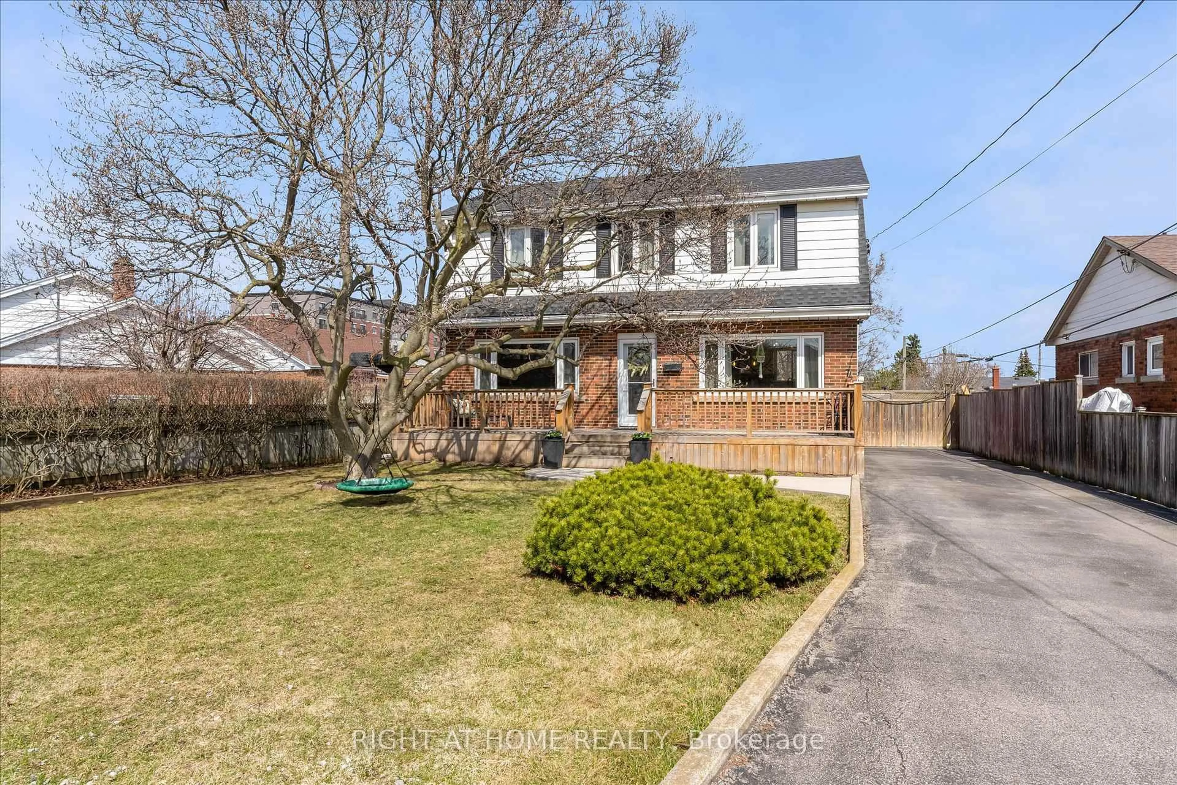 Home with brick exterior material, street for 74 Glenview Dr, Hamilton Ontario L8G 2L6
