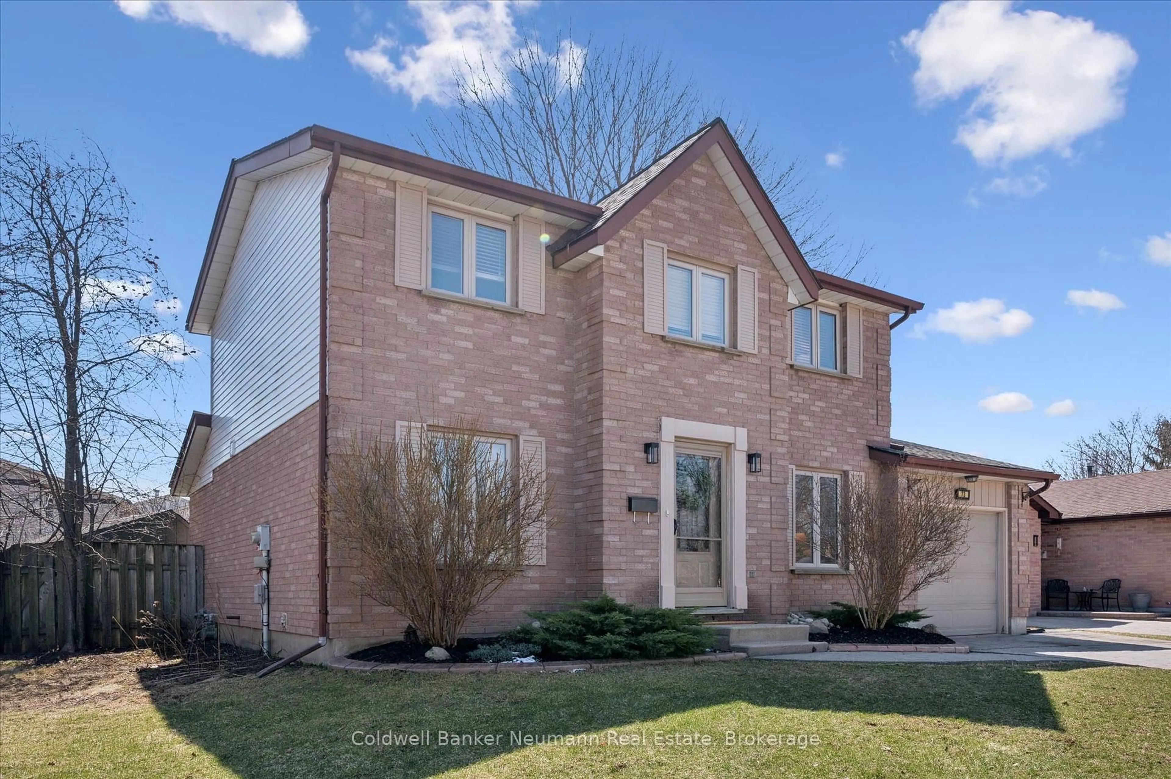 Home with brick exterior material, street for 73 Pathfinder Cres, Kitchener Ontario N2P 1S2