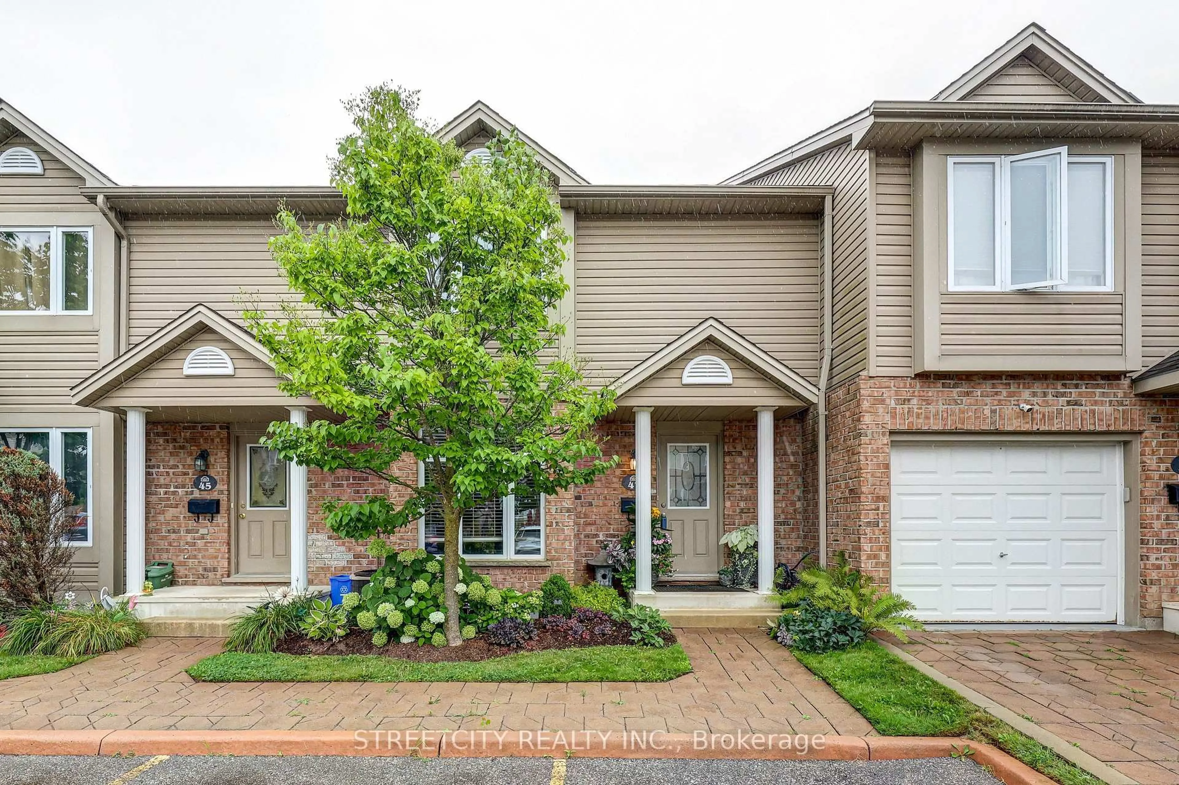 Home with brick exterior material, street for 1320 Savannah Dr #47, London North Ontario N5X 0B7