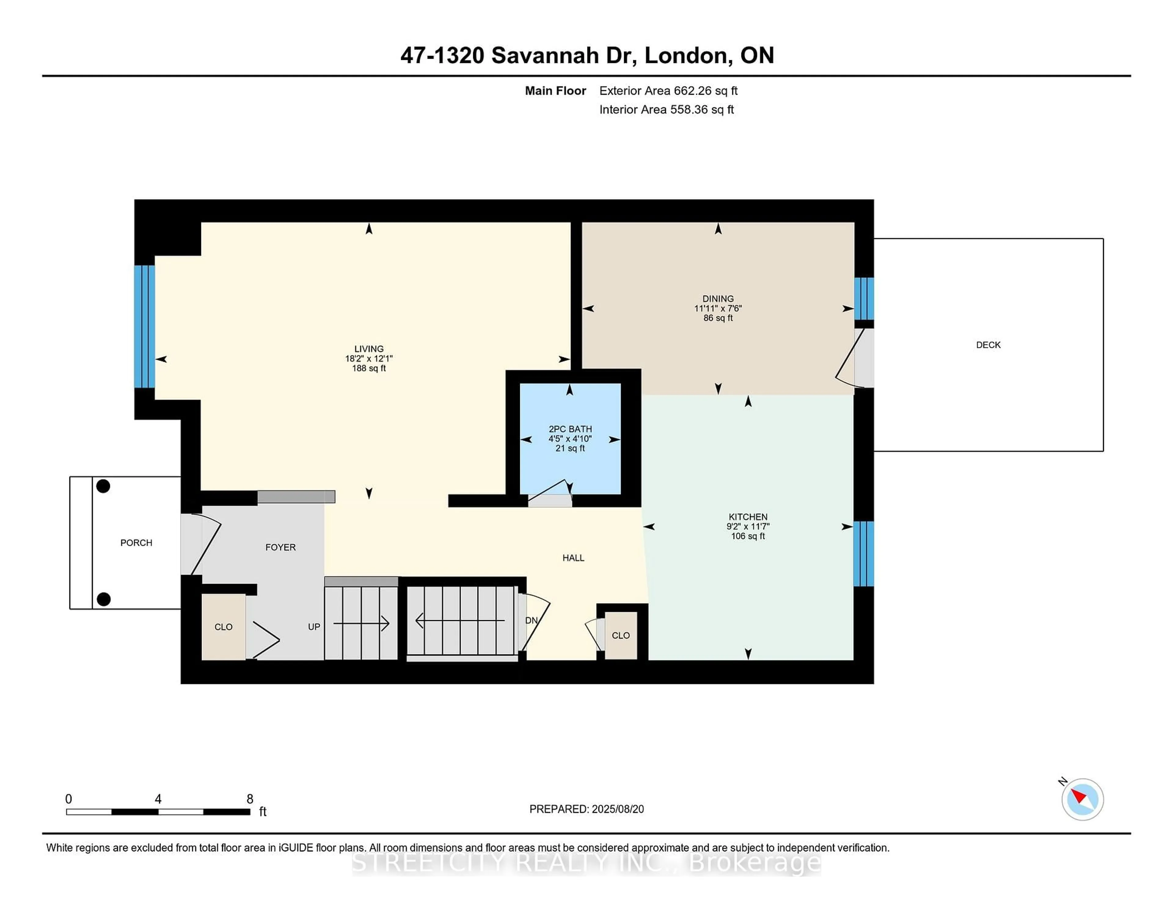 Floor plan for 1320 Savannah Dr #47, London North Ontario N5X 0B7
