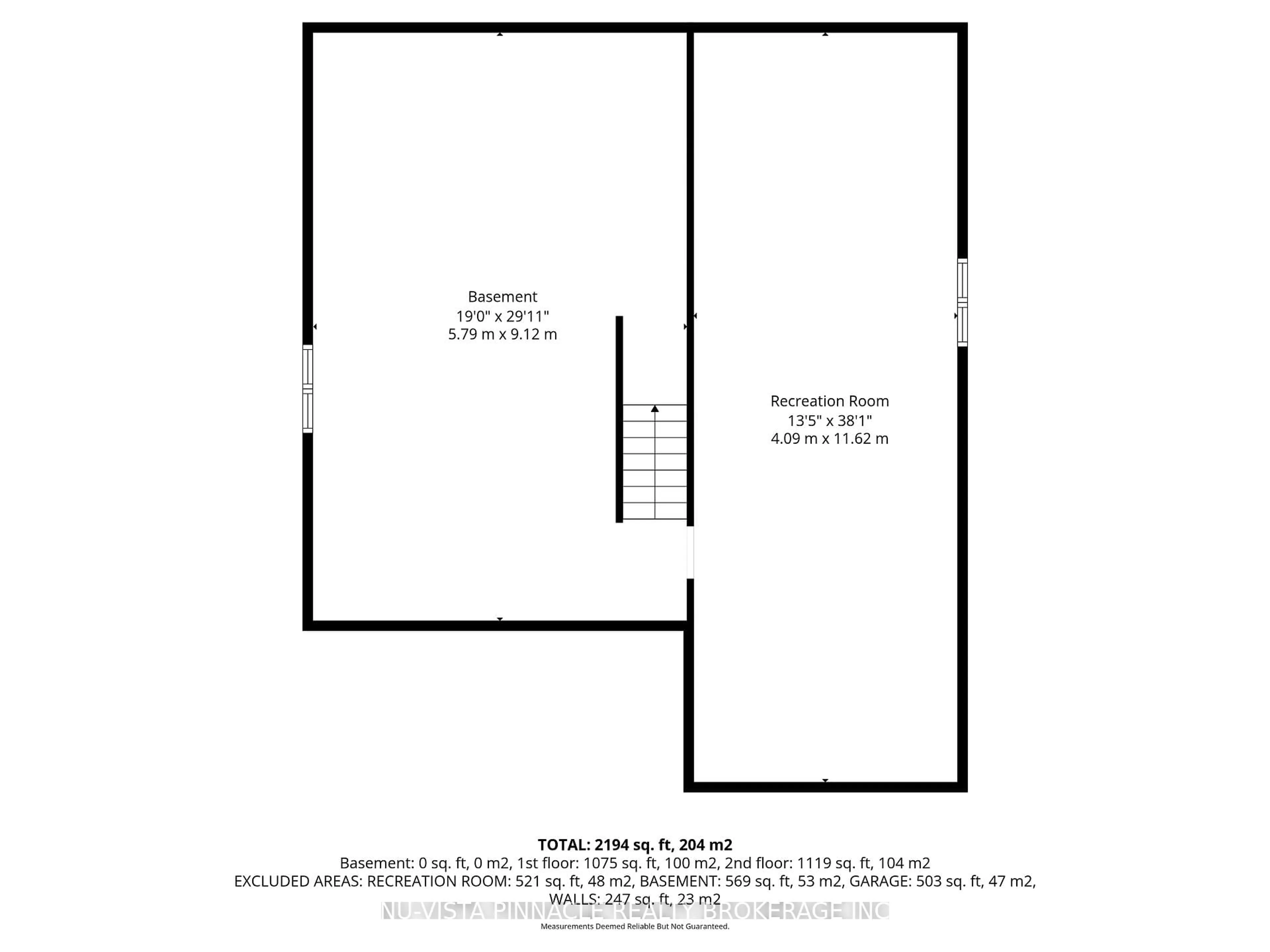 Floor plan for 24 Kelly Dr, Zorra Ontario N0M 2M0