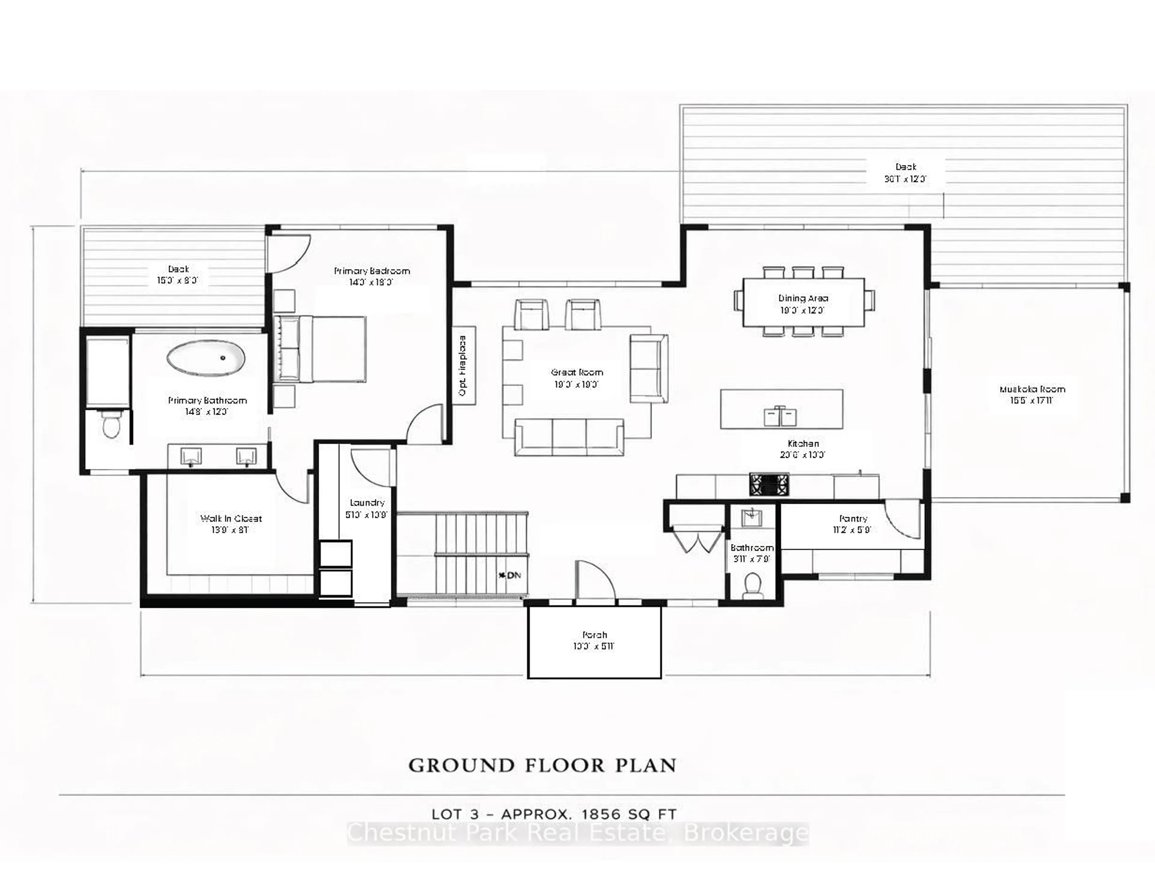 Floor plan for 536 SPRINGFIELD Rd, Huntsville Ontario P1H 0H9