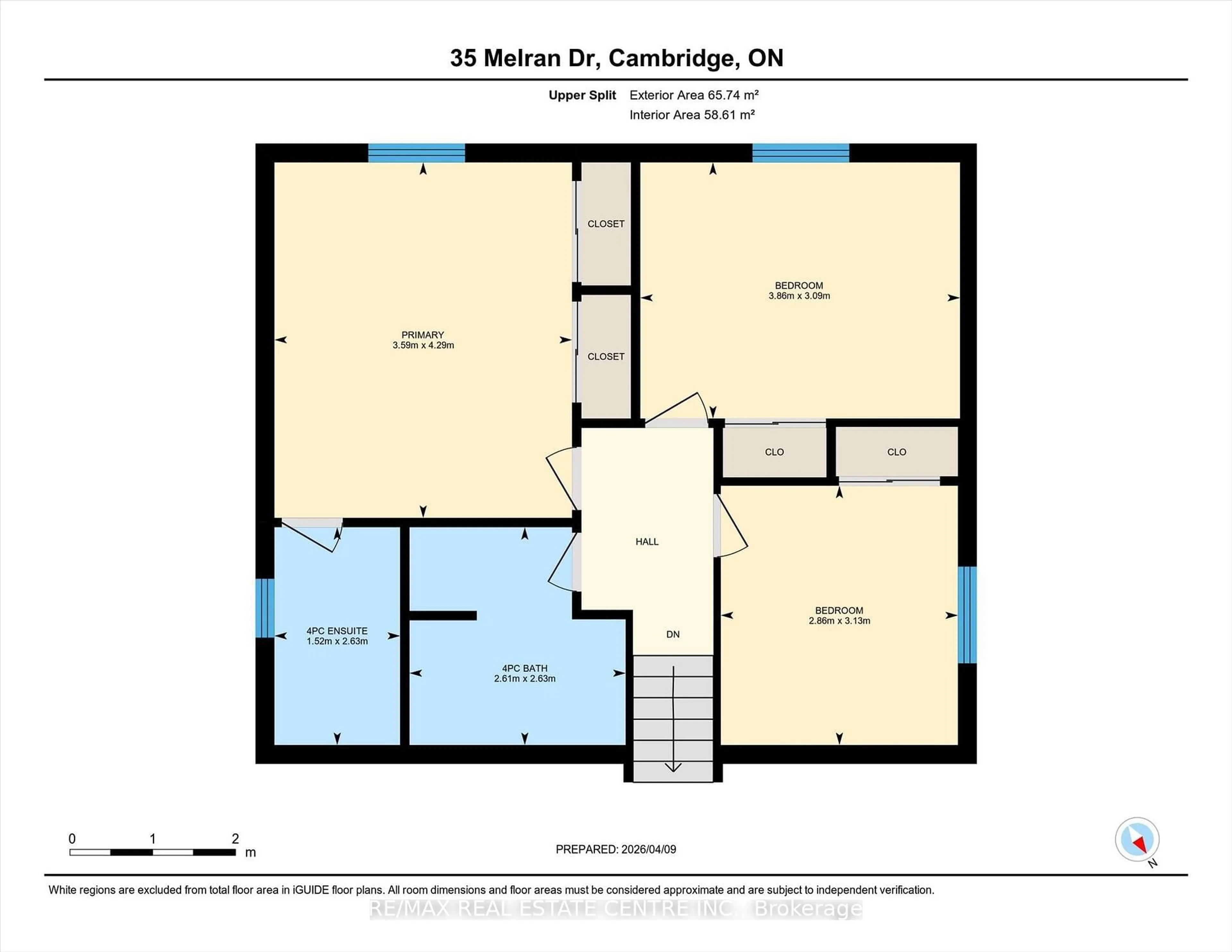 Floor plan for 35 Melran Dr, Cambridge Ontario N3C 4C1
