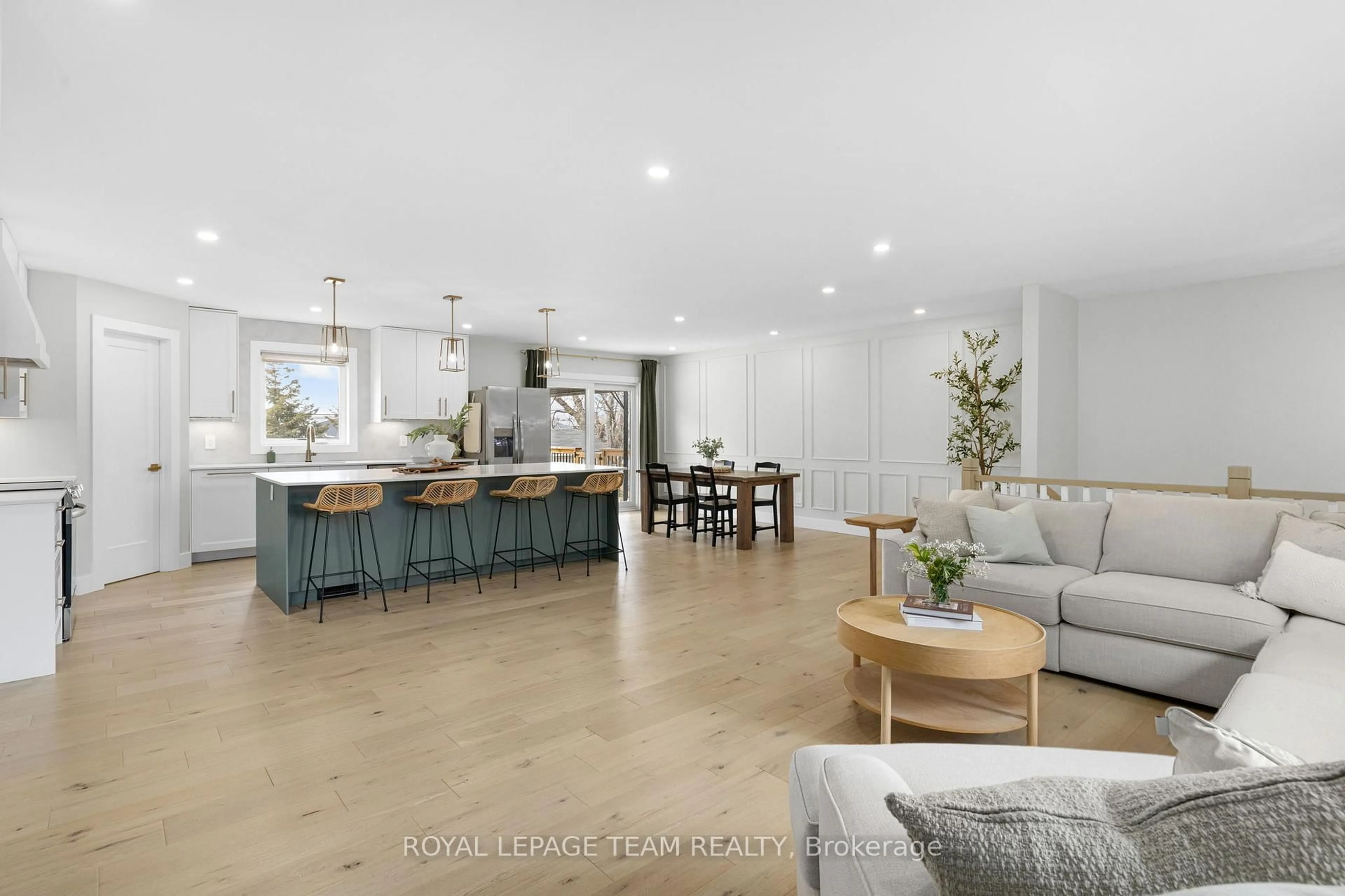 Open concept kitchen, unknown for 1386 Johnston Dr, Ottawa Ontario K4P 1A6