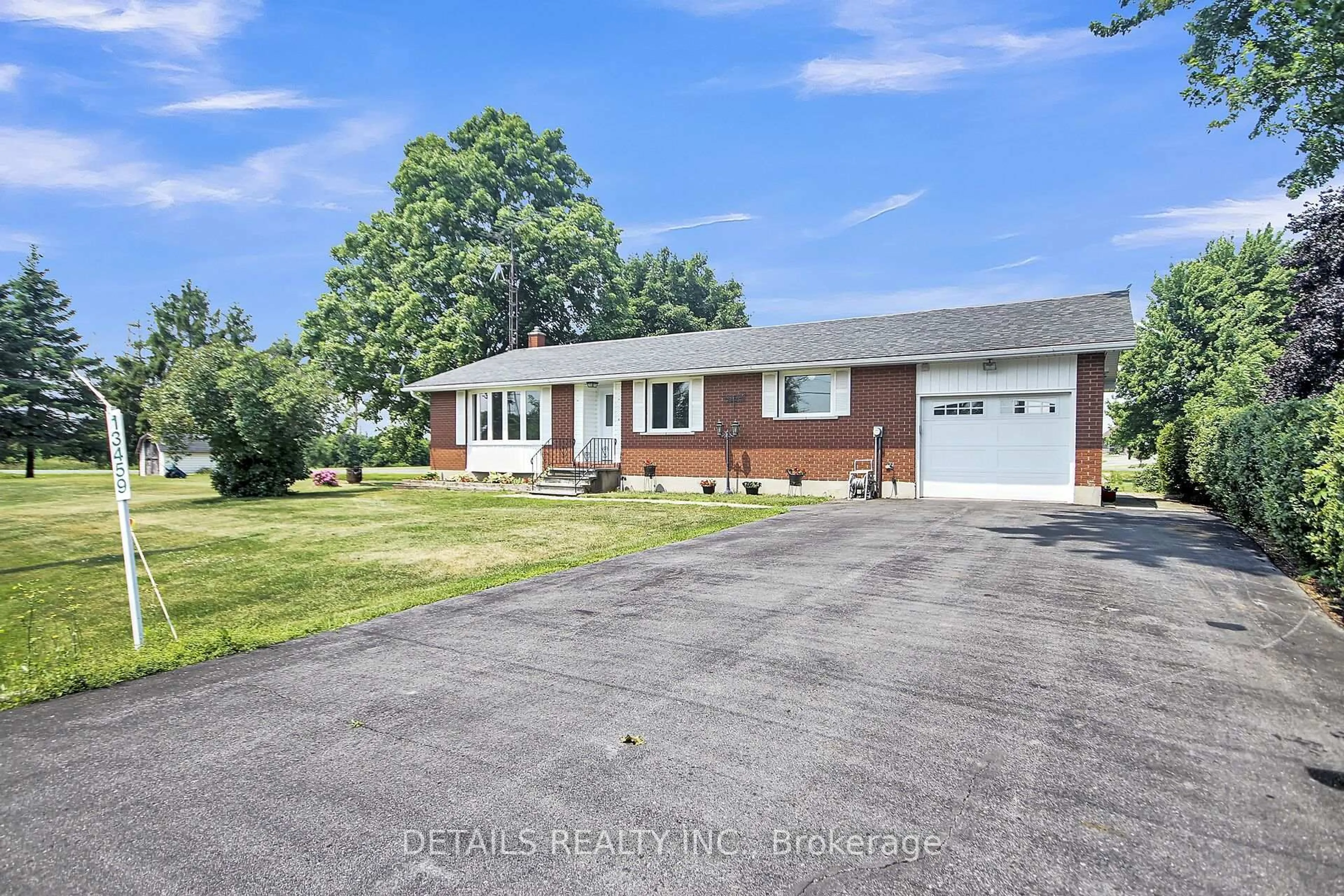 A pic from outside/outdoor area/front of a property/back of a property/a pic from drone, street for 13459 Loucks Rd, North Dundas Ontario K0C 1H0