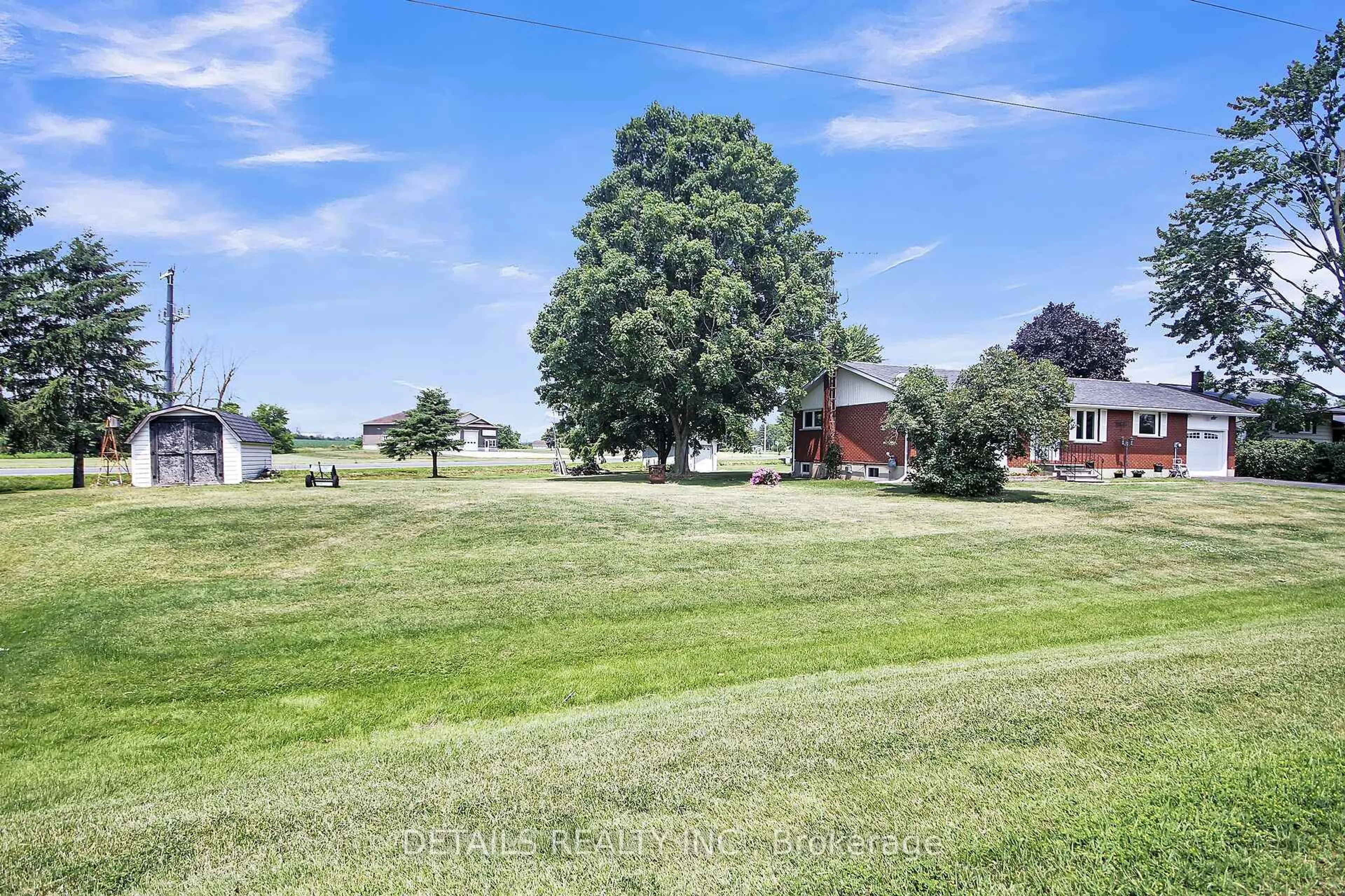 A pic from outside/outdoor area/front of a property/back of a property/a pic from drone, water/lake/river/ocean view for 13459 Loucks Rd, North Dundas Ontario K0C 1H0