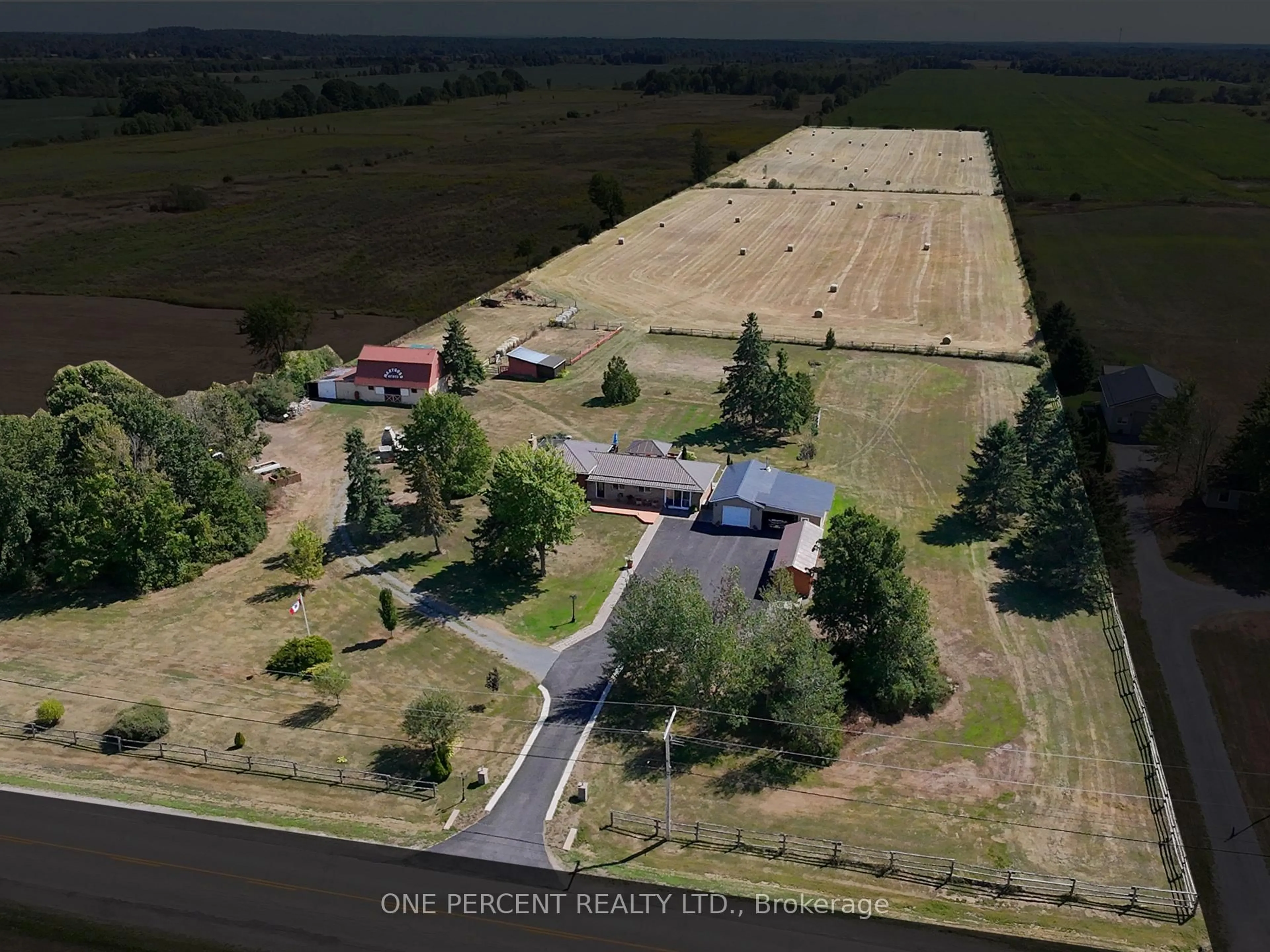 A pic from outside/outdoor area/front of a property/back of a property/a pic from drone, unknown for 858 Eden Grove Rd, Front of Leeds & Seeleys Bay Ontario K0E 1L0