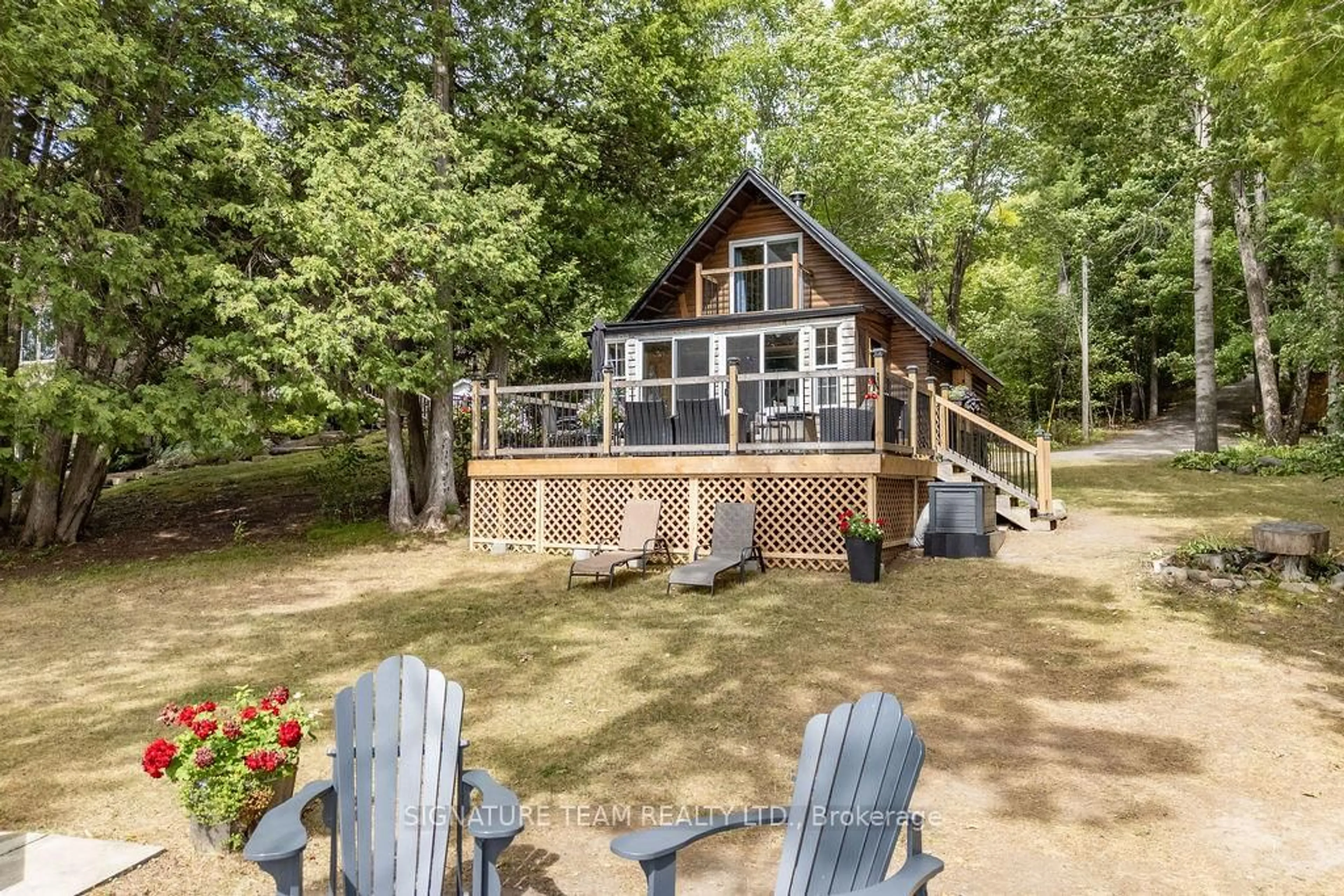 Patio, water/lake/river/ocean view for 51 Maple Grove Lane, Eganville Ontario K0J 1T0