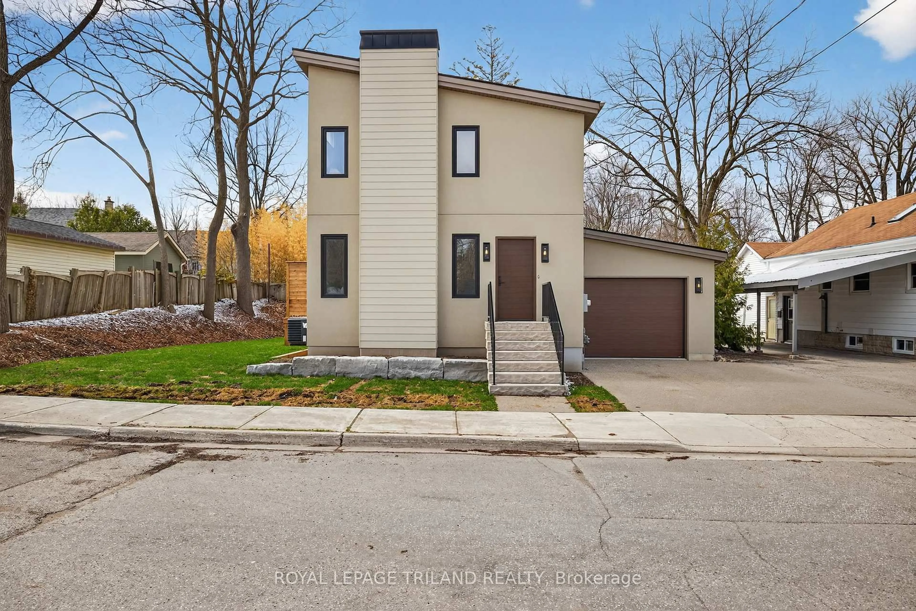 Home with brick exterior material, street for 14 Lundy Lane, London South Ontario N6C 3G5