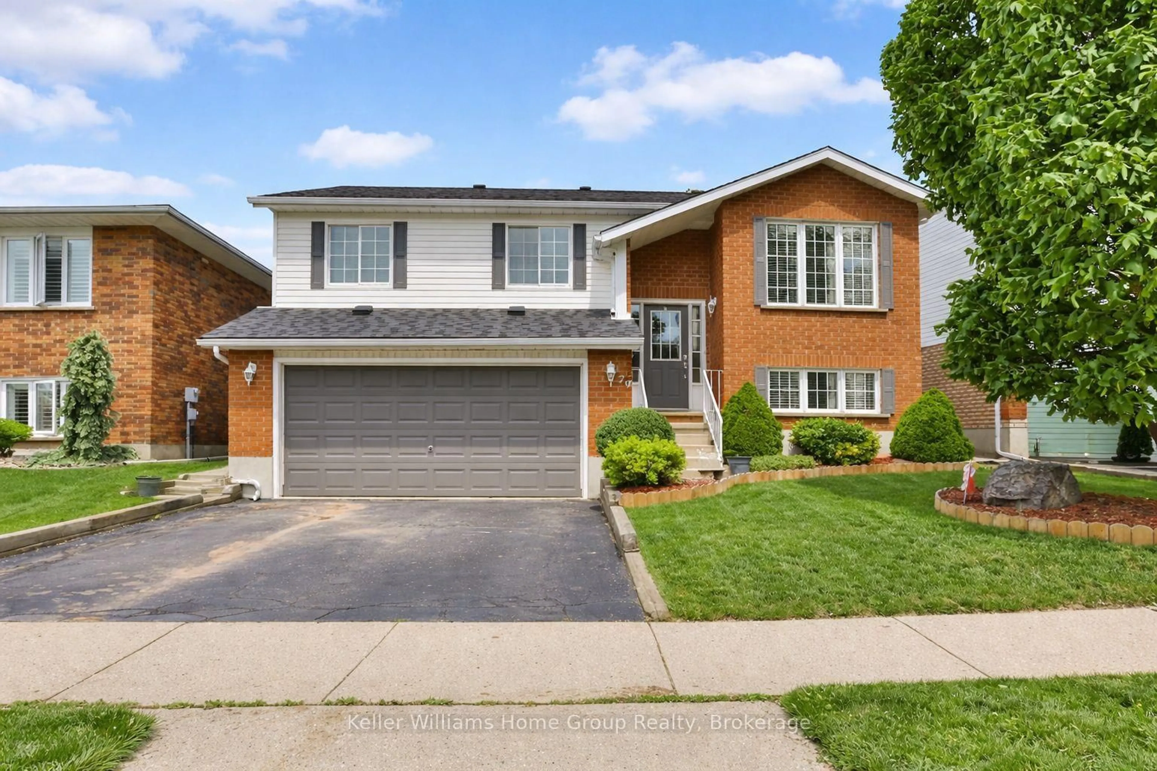 Home with brick exterior material, street for 79 Hazelwood Cres, Cambridge Ontario N1R 8A4
