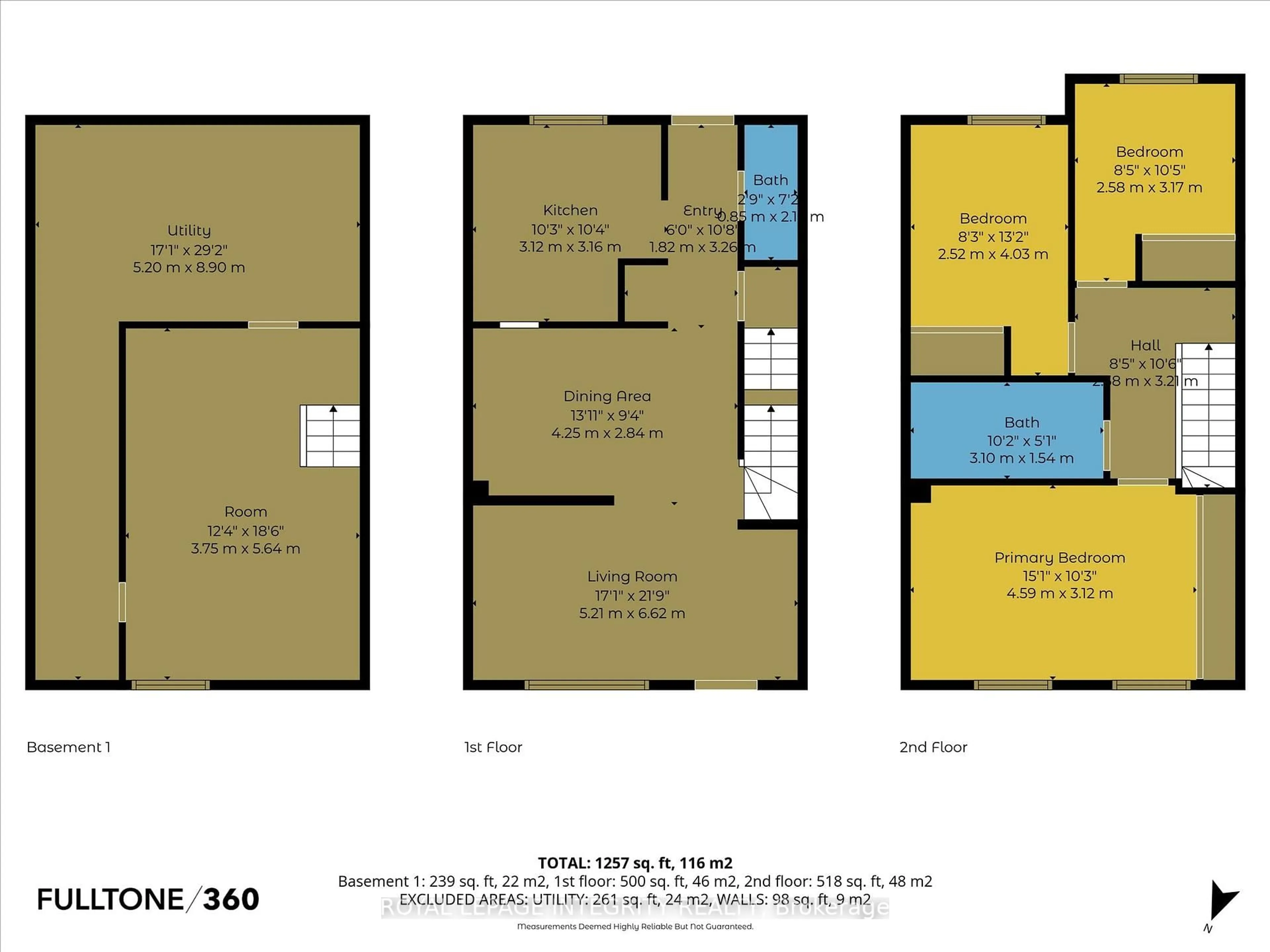 Floor plan for 228 Millroad Way, Orleans Ontario K1E 2C9