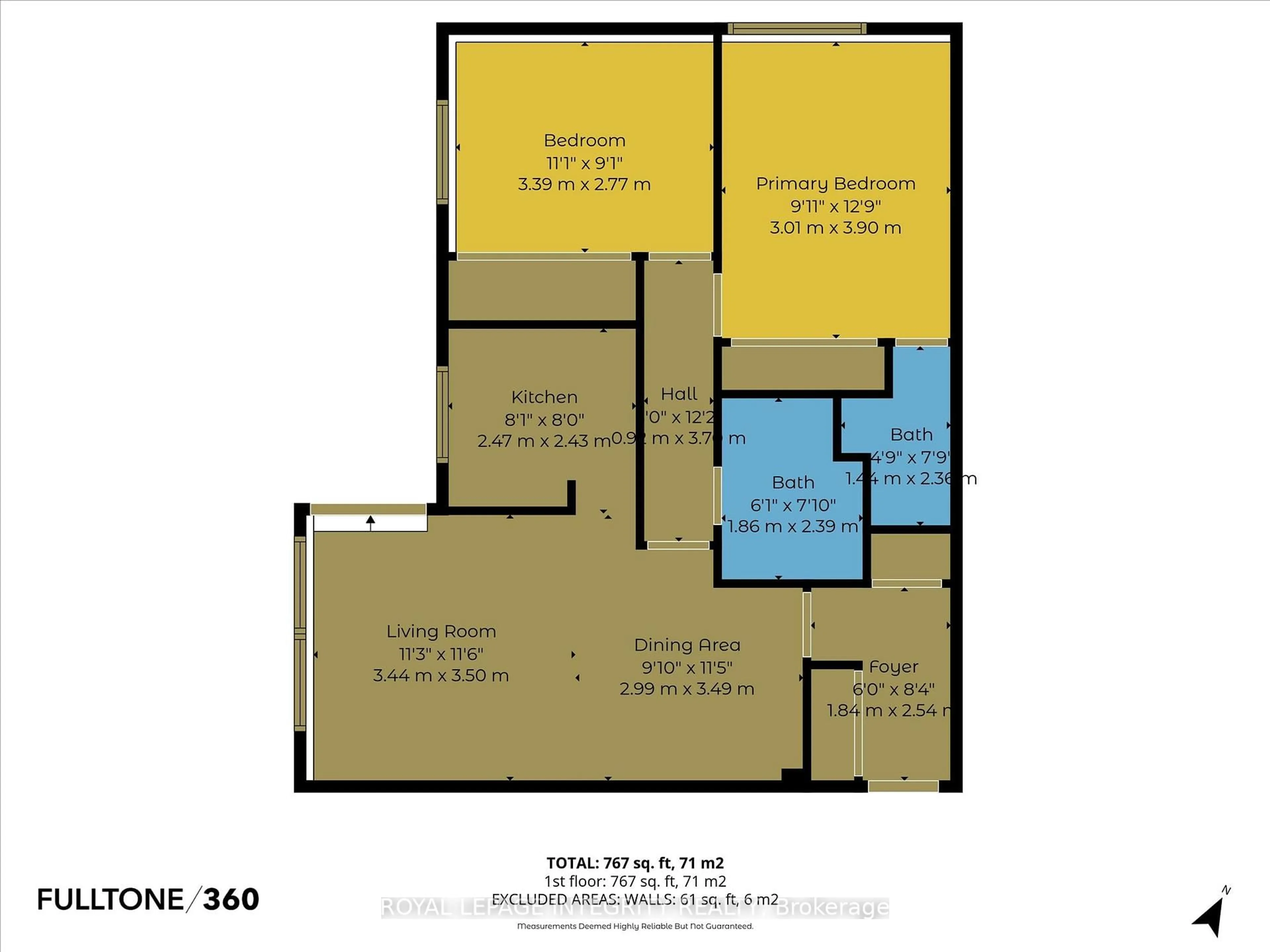 Floor plan for 6532 Bilberry Dr #114, Ottawa Ontario K1C 4N9