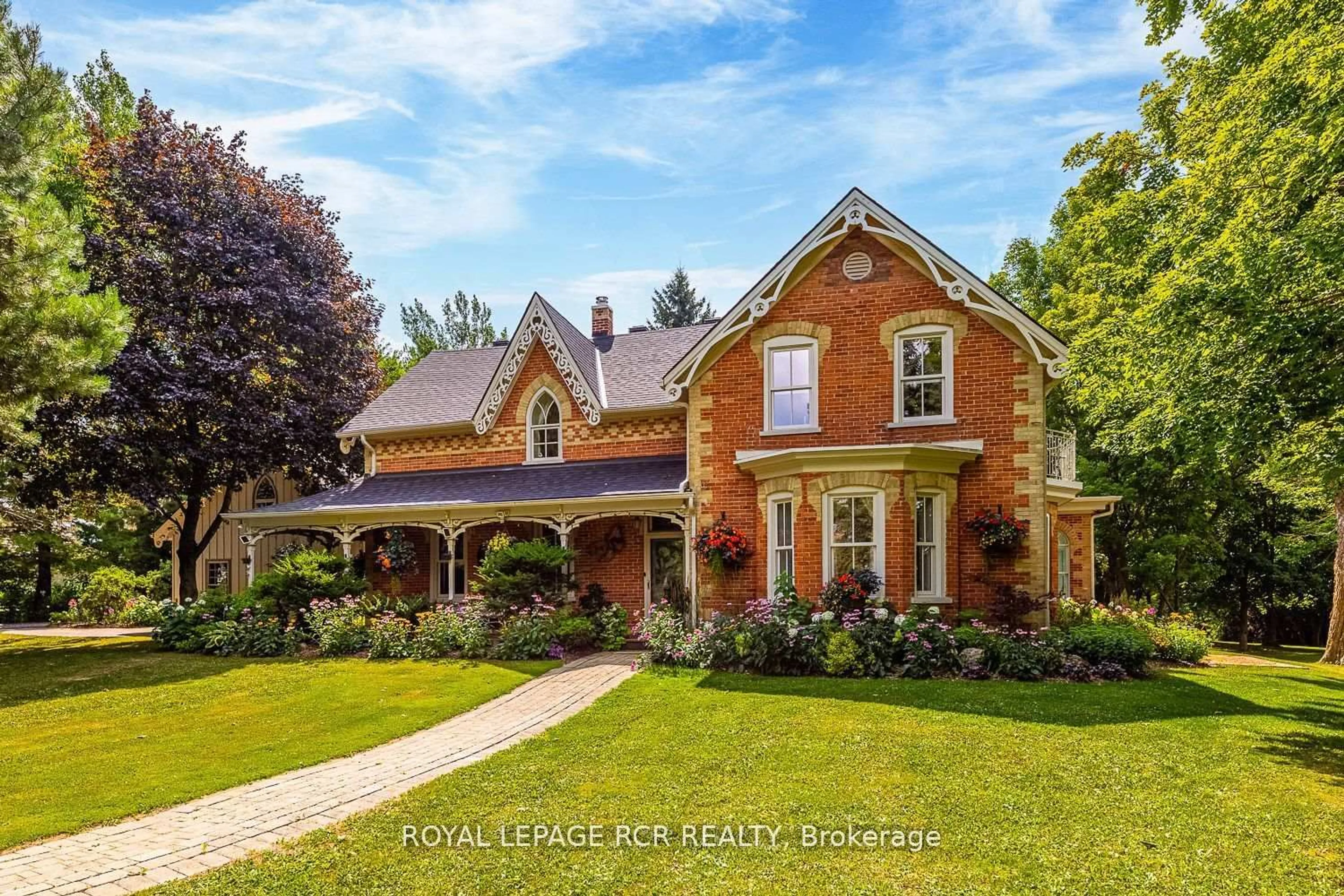 Home with brick exterior material, street for 282398 County Rd 10 Rd, East Luther Grand Valley Ontario L9W 0W6