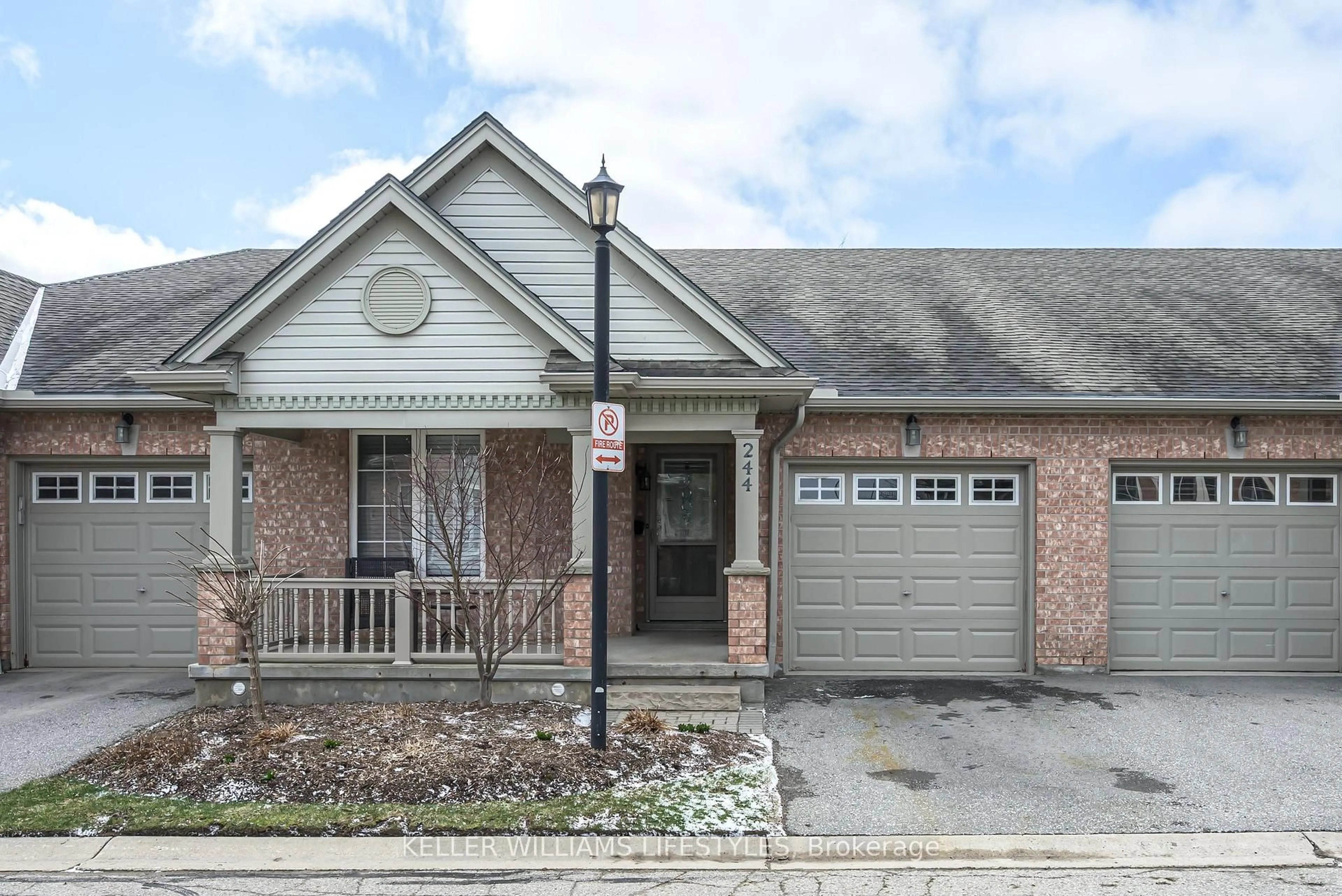 Home with brick exterior material, street for 2025 Meadowgate Blvd #244, London South Ontario N6M 1K9
