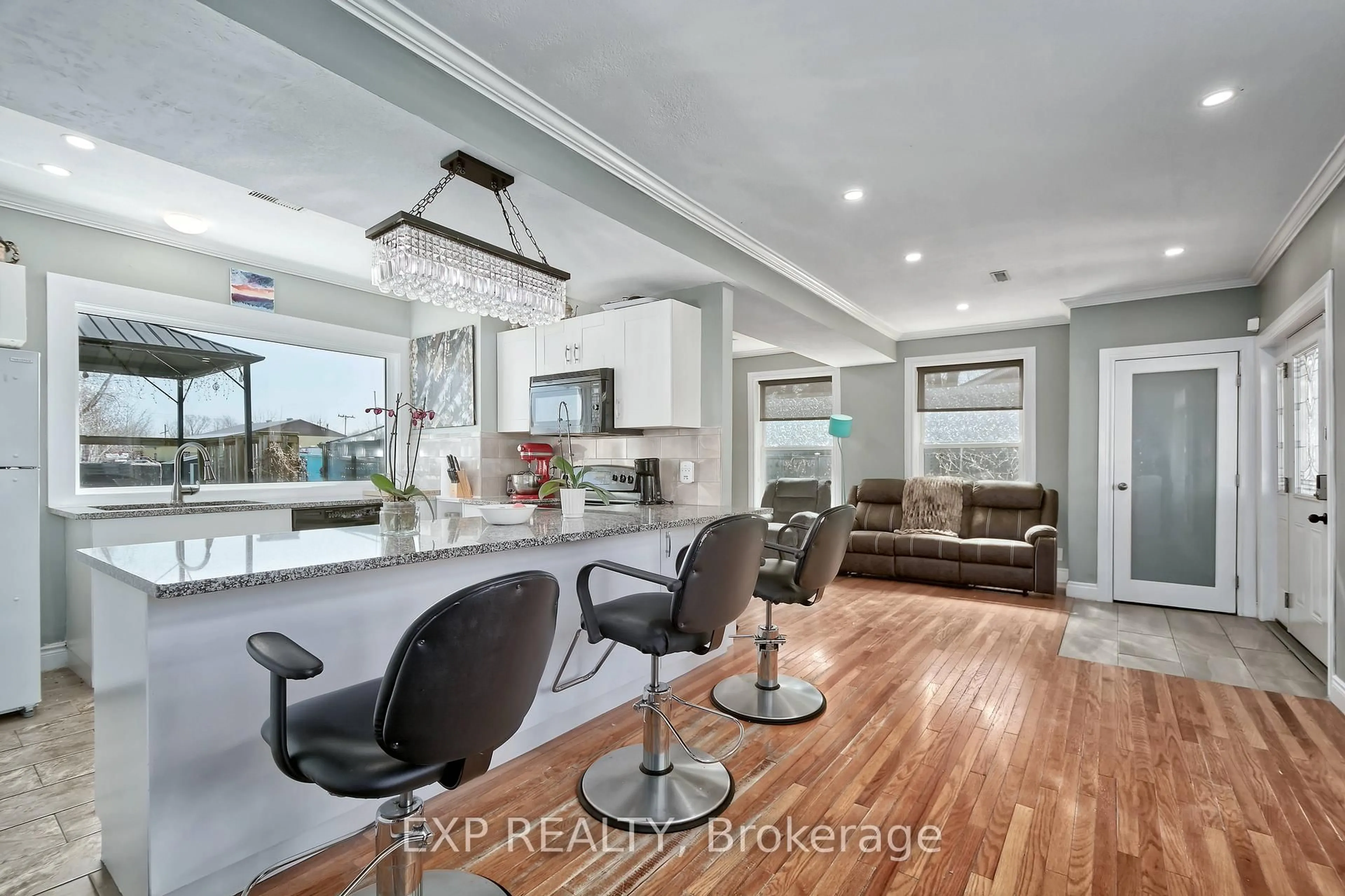 Open concept kitchen, unknown for 203 McKellar St, Southwest Middlesex Ontario N0L 1M0