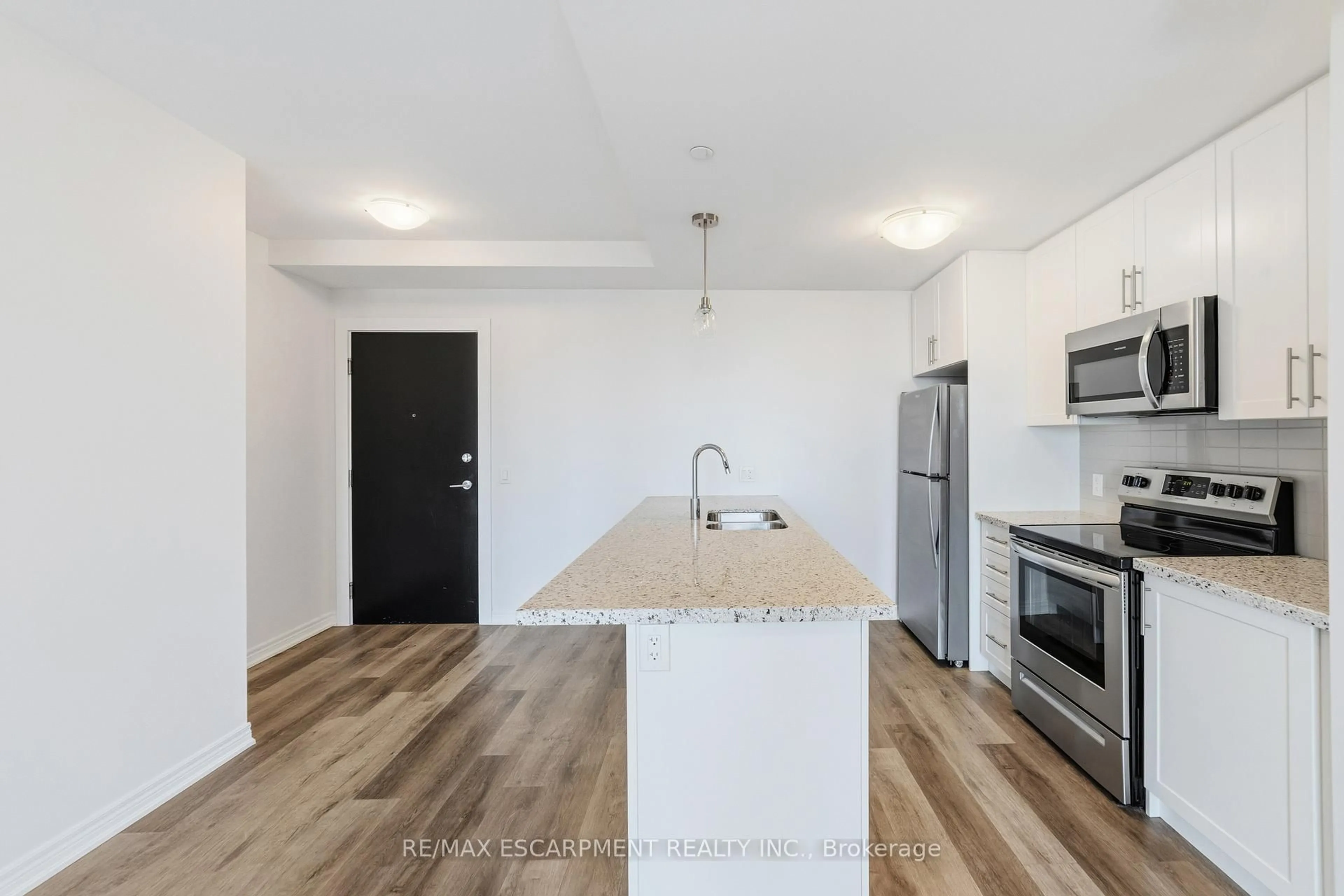 Open concept kitchen, unknown for 2750 King St #302, Hamilton Ontario L8G 1J4