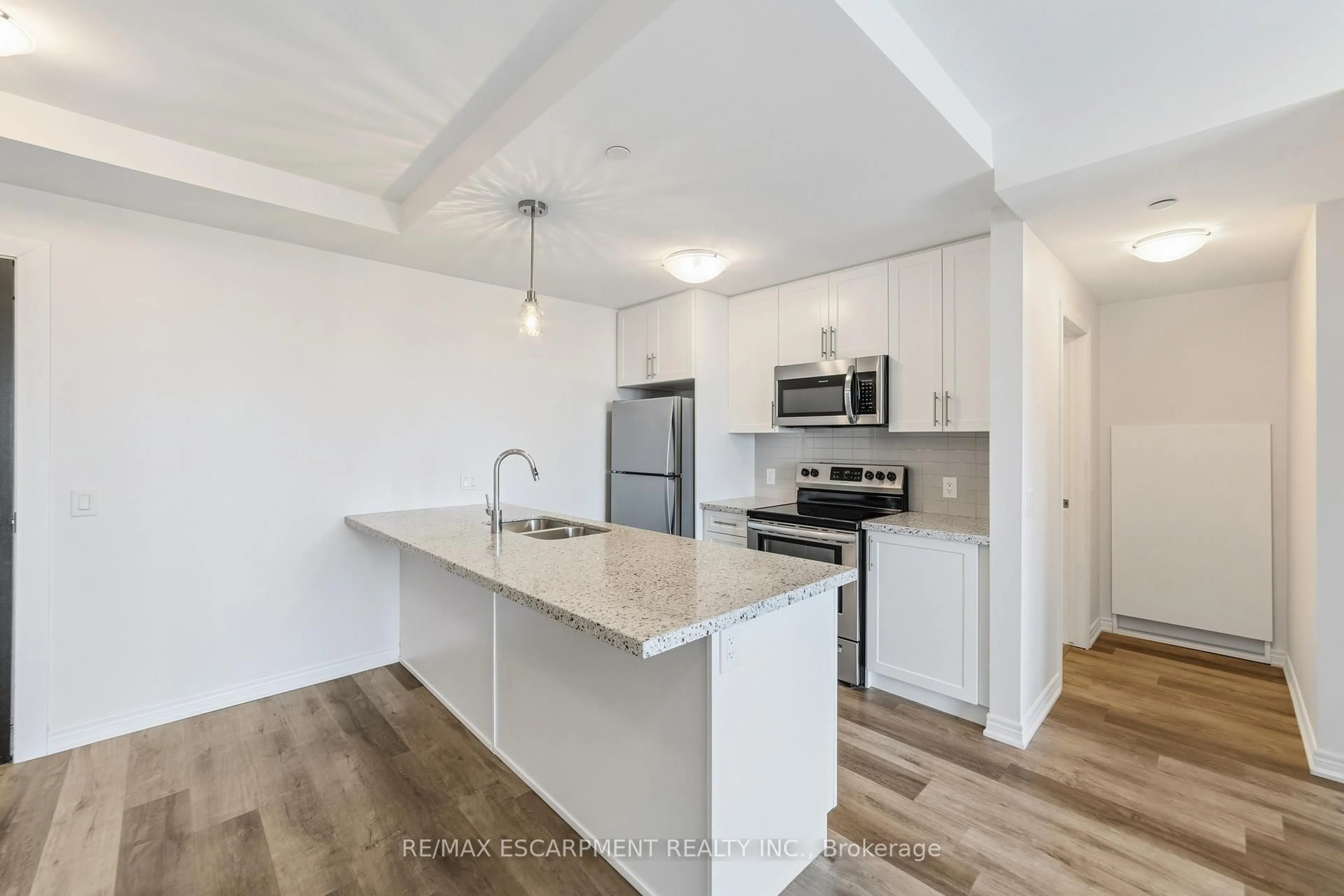Open concept kitchen, unknown for 2750 King St #302, Hamilton Ontario L8G 1J4
