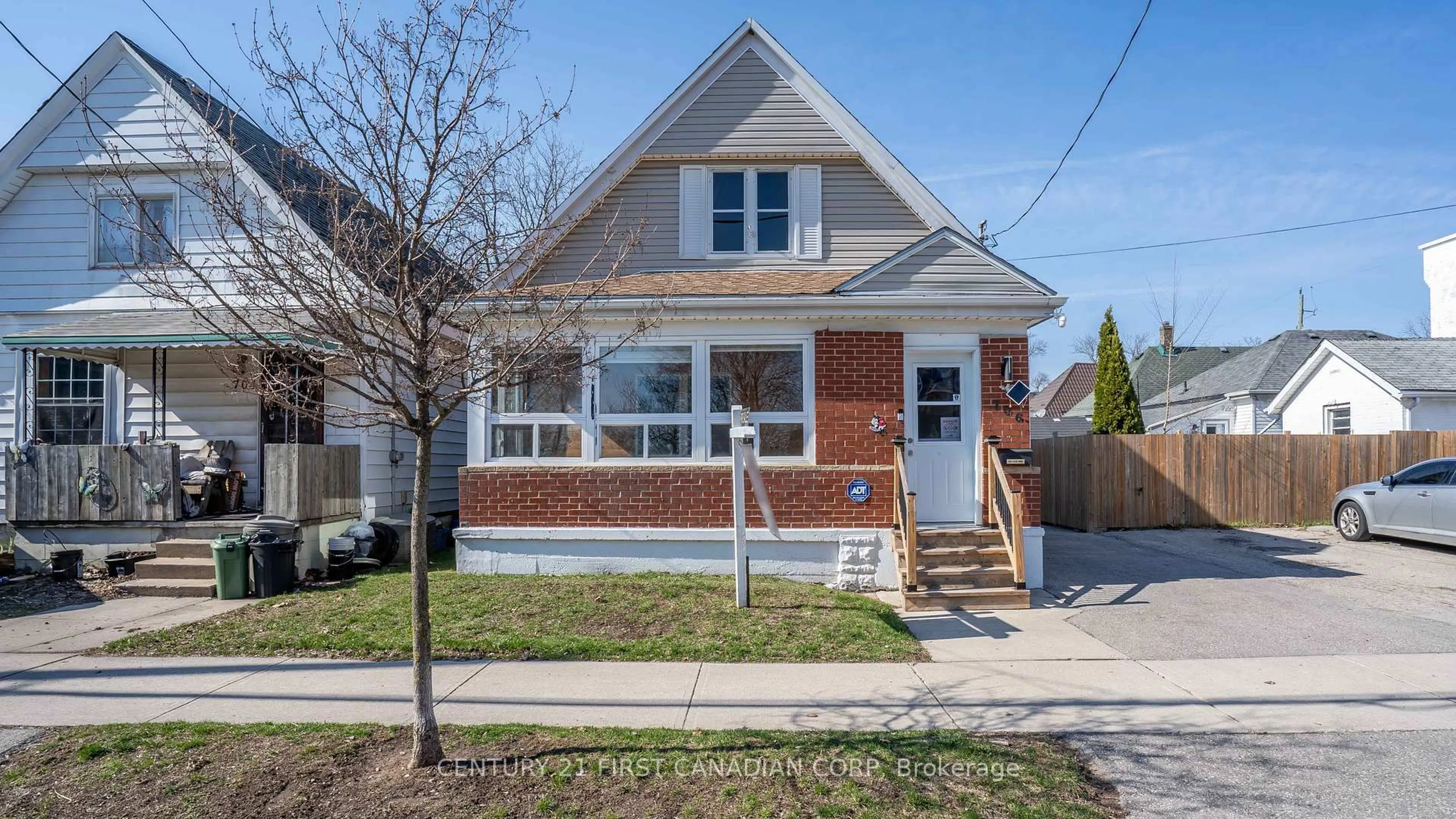 Home with brick exterior material, street for 706 Nelson St, London East Ontario N5Z 1J7