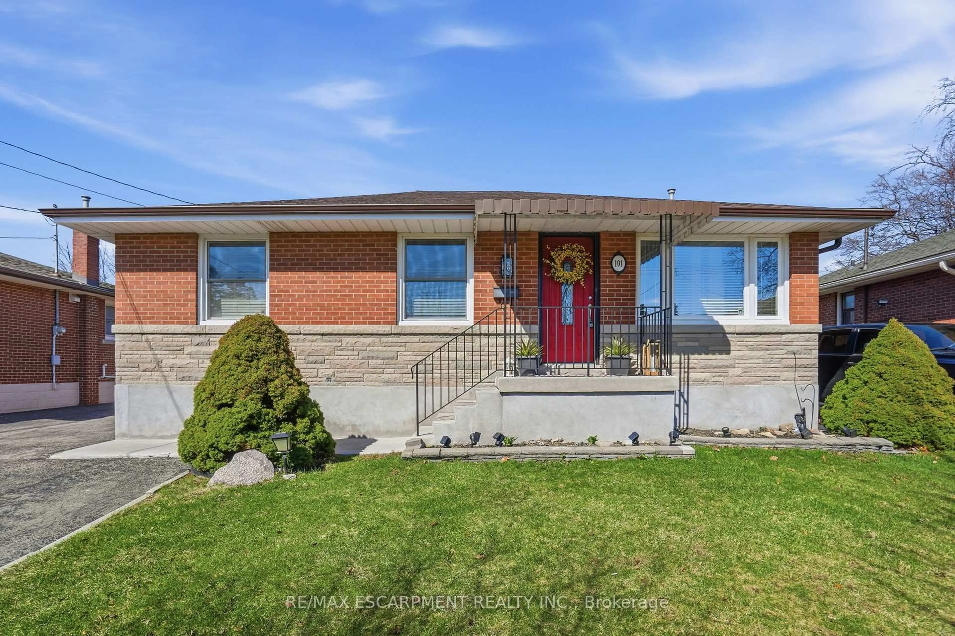 Home with brick exterior material, street for 101 Organ Cres, Hamilton Ontario L8T 1Y8