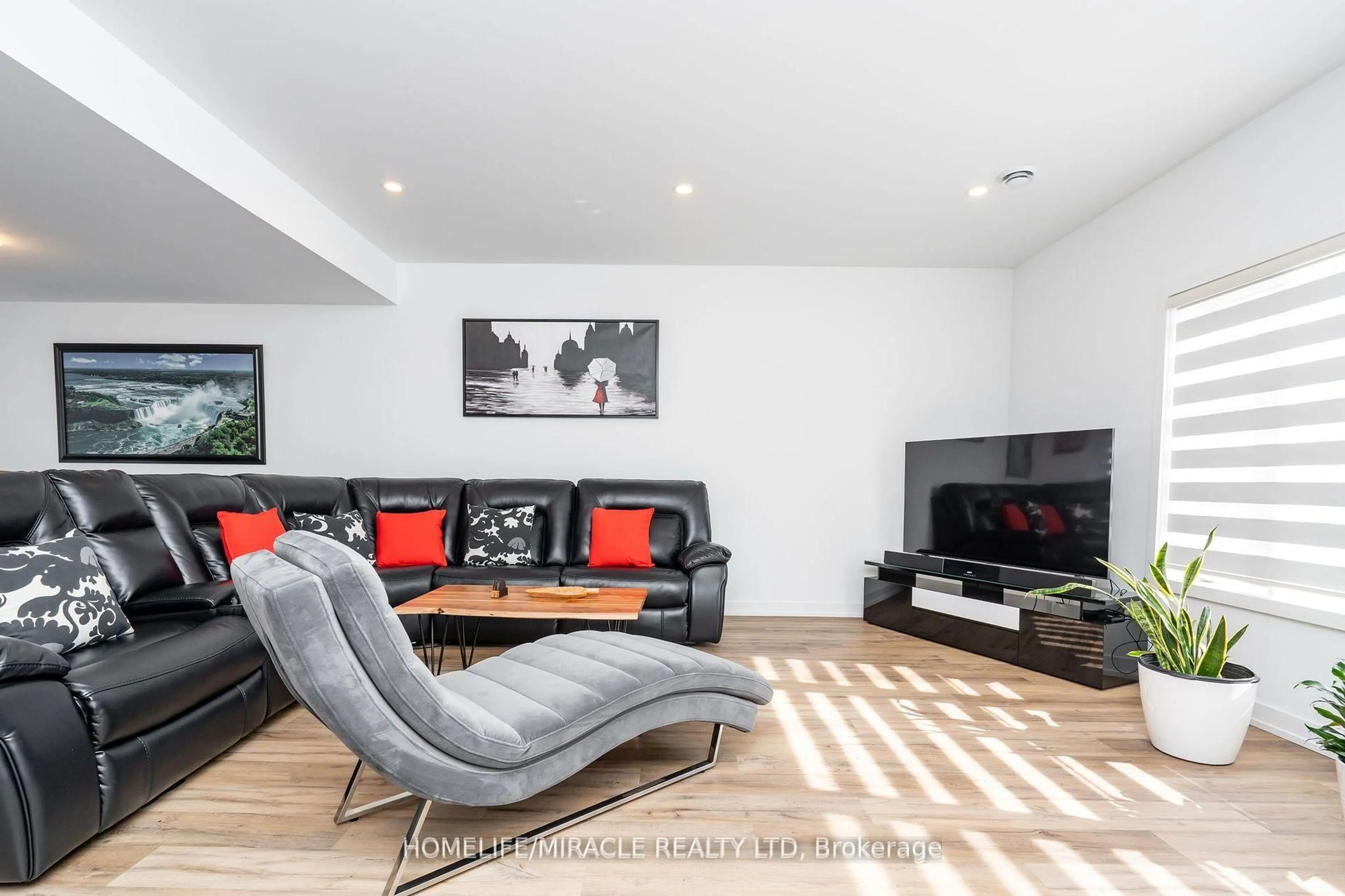 Living room with furniture, unknown for 4263 Fourth Ave #825, Niagara Falls Ontario L2E 0C2