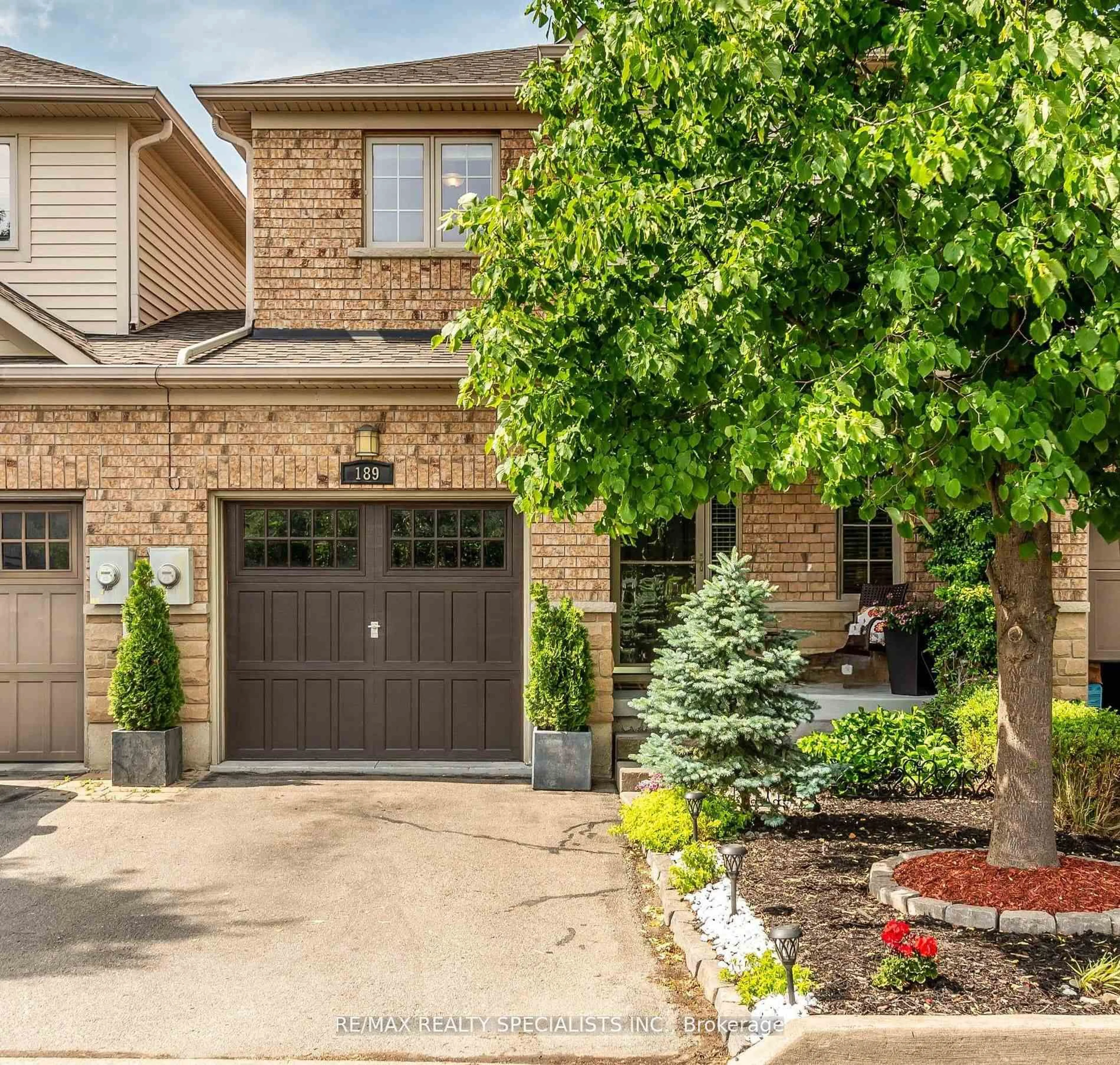 Home with brick exterior material, street for 189 FALL FAIR Way, Hamilton Ontario L0R 1C0