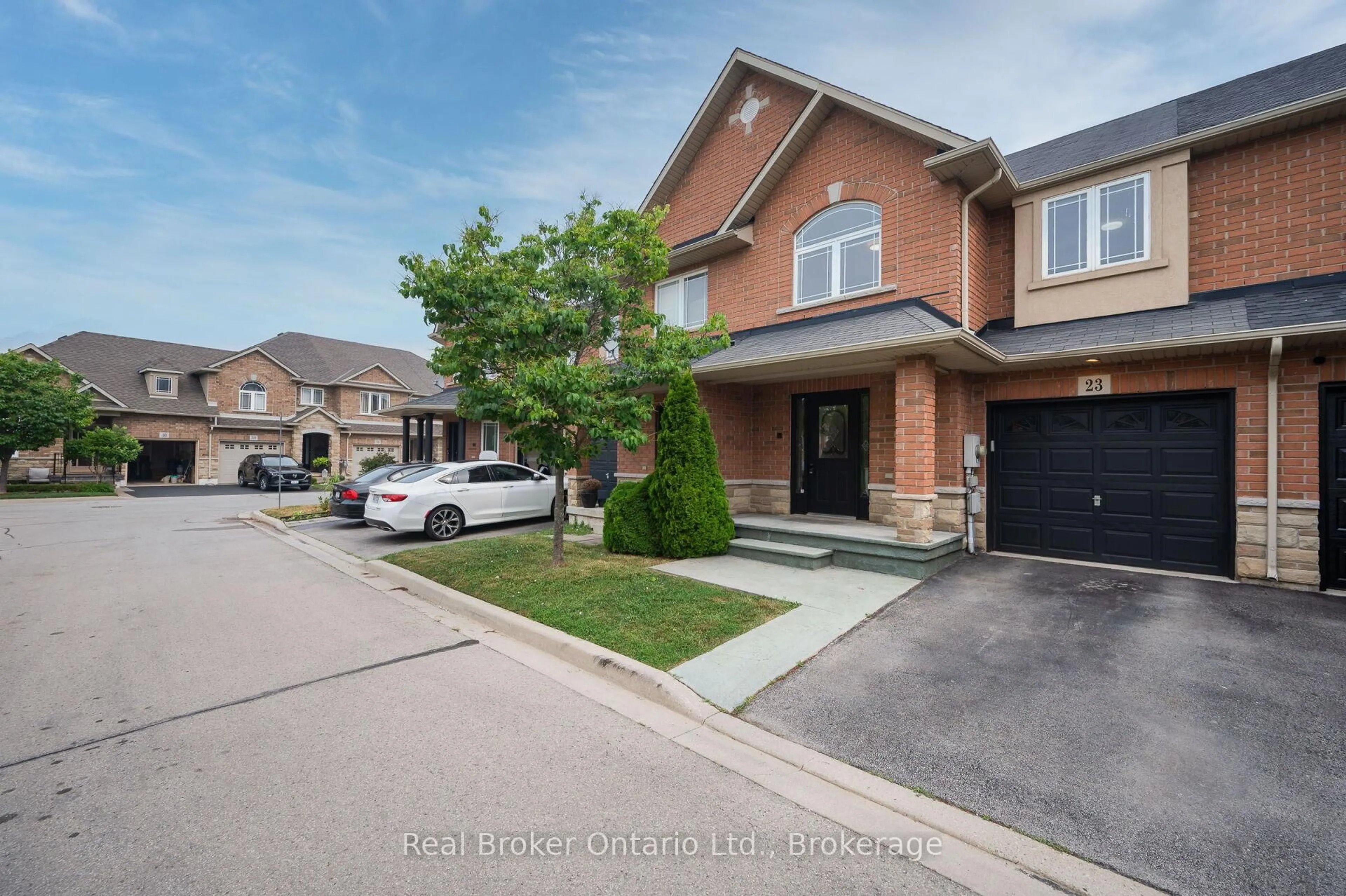 Home with brick exterior material, street for 23 Bellflower Blvd, Hamilton Ontario L0R 1P0