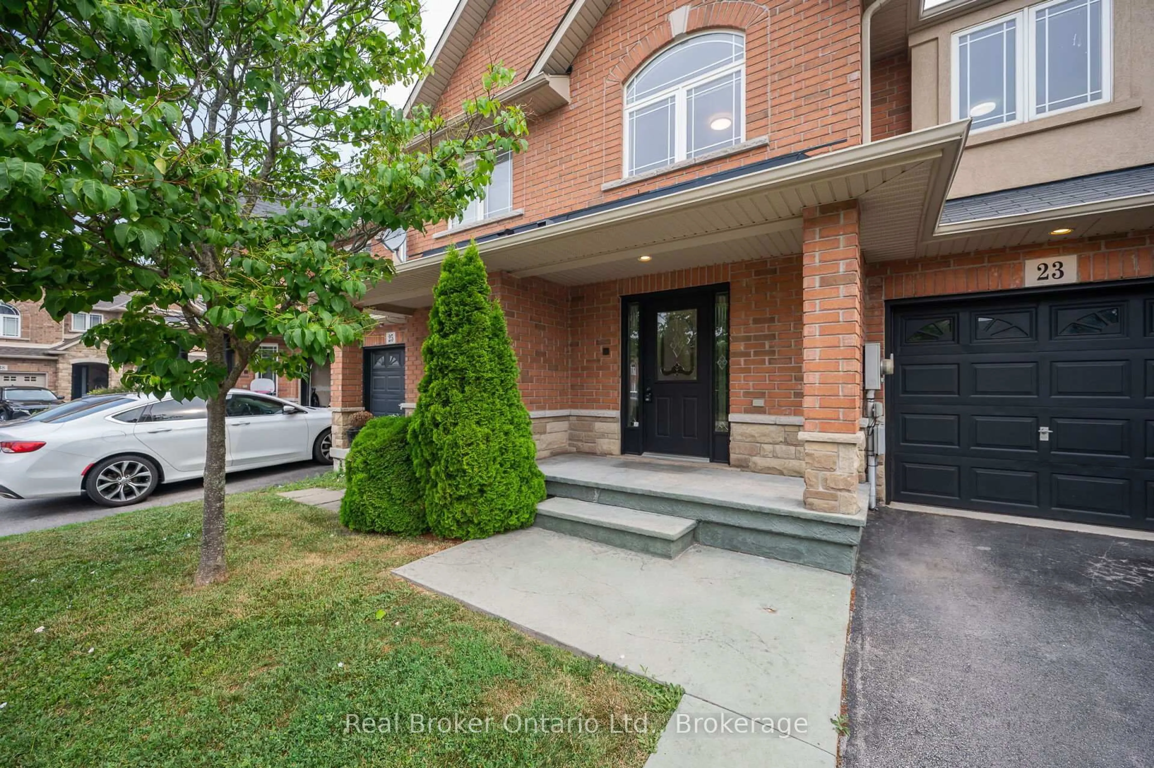 Home with brick exterior material, street for 23 Bellflower Blvd, Hamilton Ontario L0R 1P0