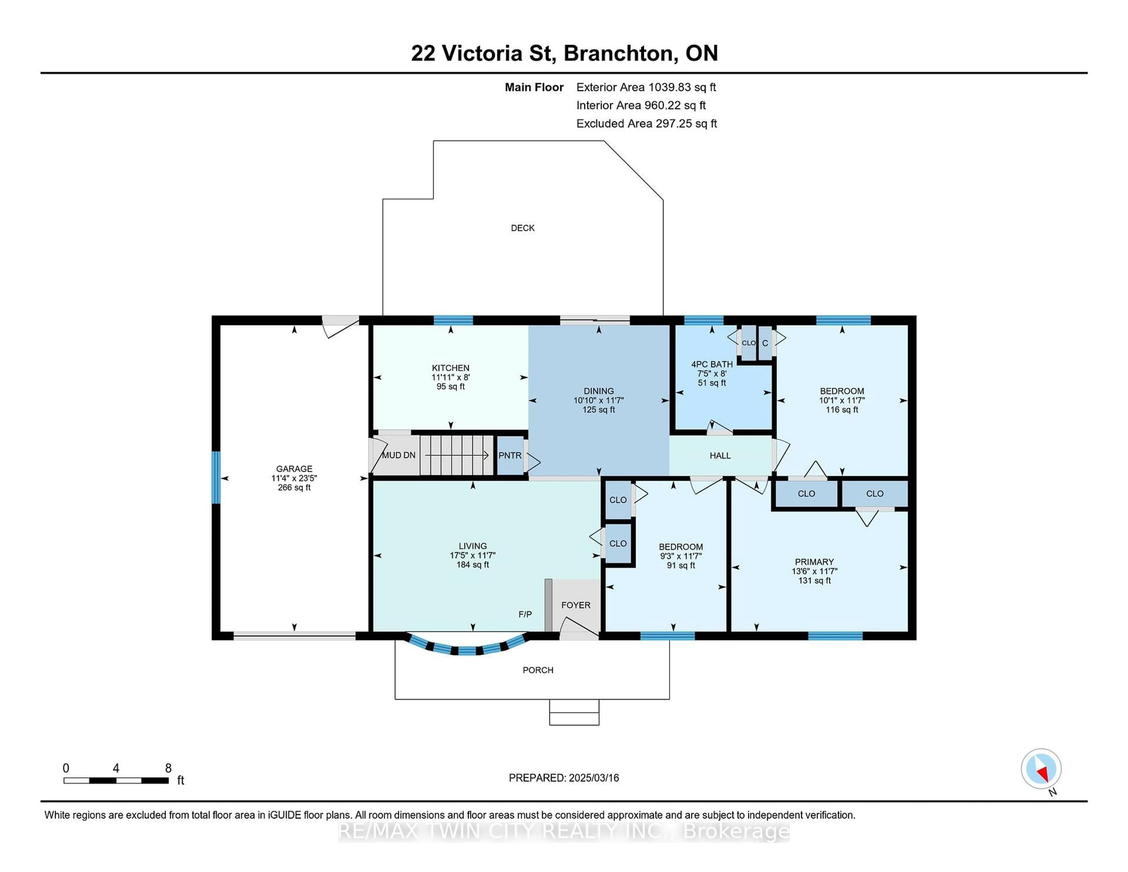 Floor plan for 22 Victoria St, North Dumfries Ontario N0B 1L0