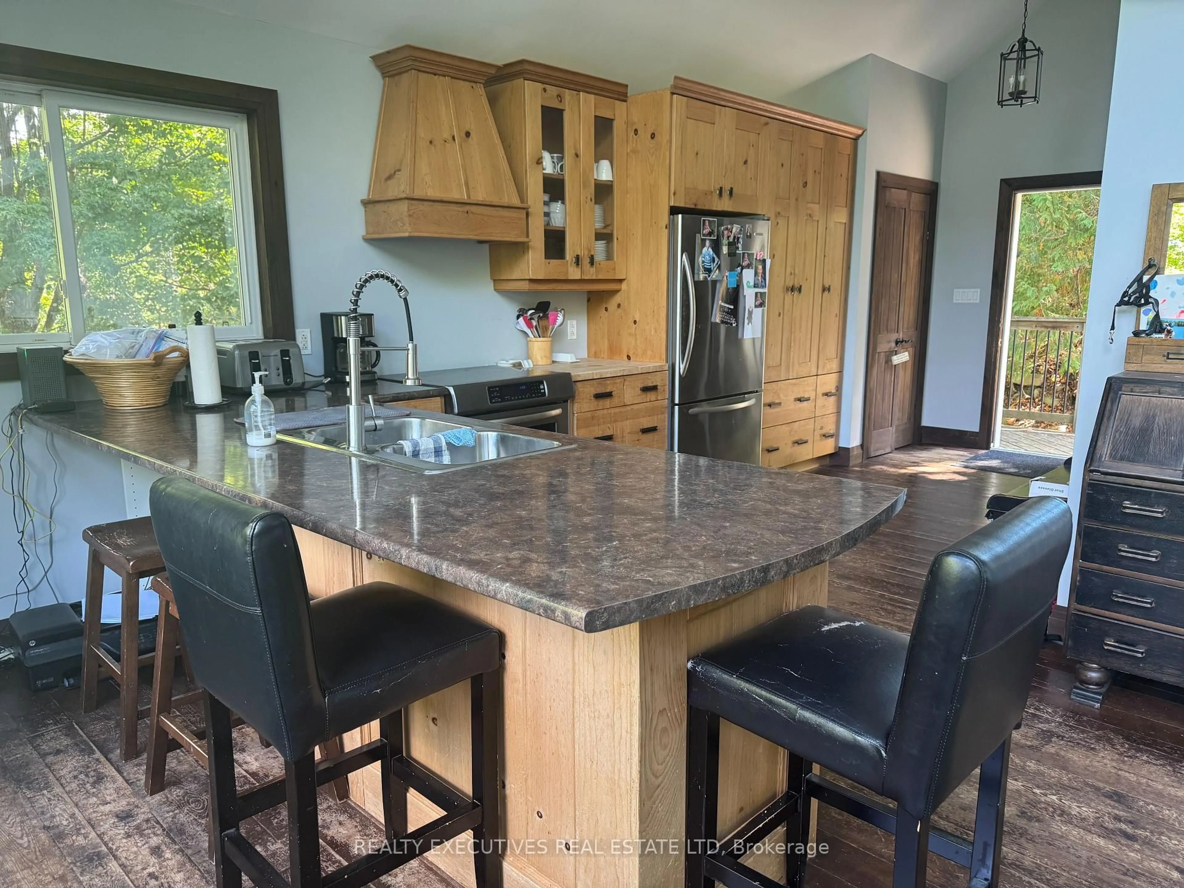 Open concept kitchen, ceramic/tile floor for 3A Whippoorwill Lane, Westport Ontario K0G 1X0