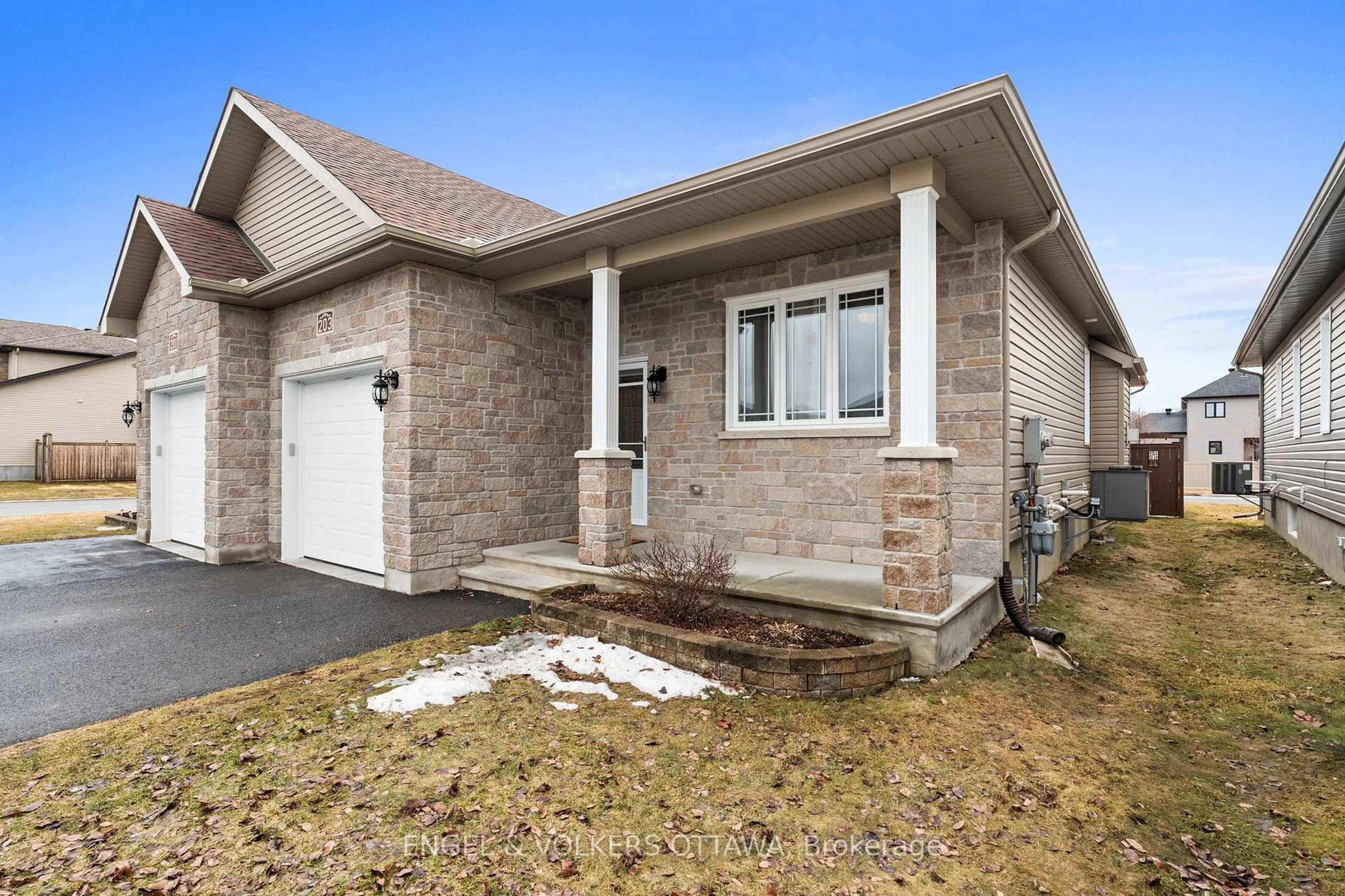 Home with brick exterior material, street for 203 Belfort St, Russell Ontario K0A 1W0